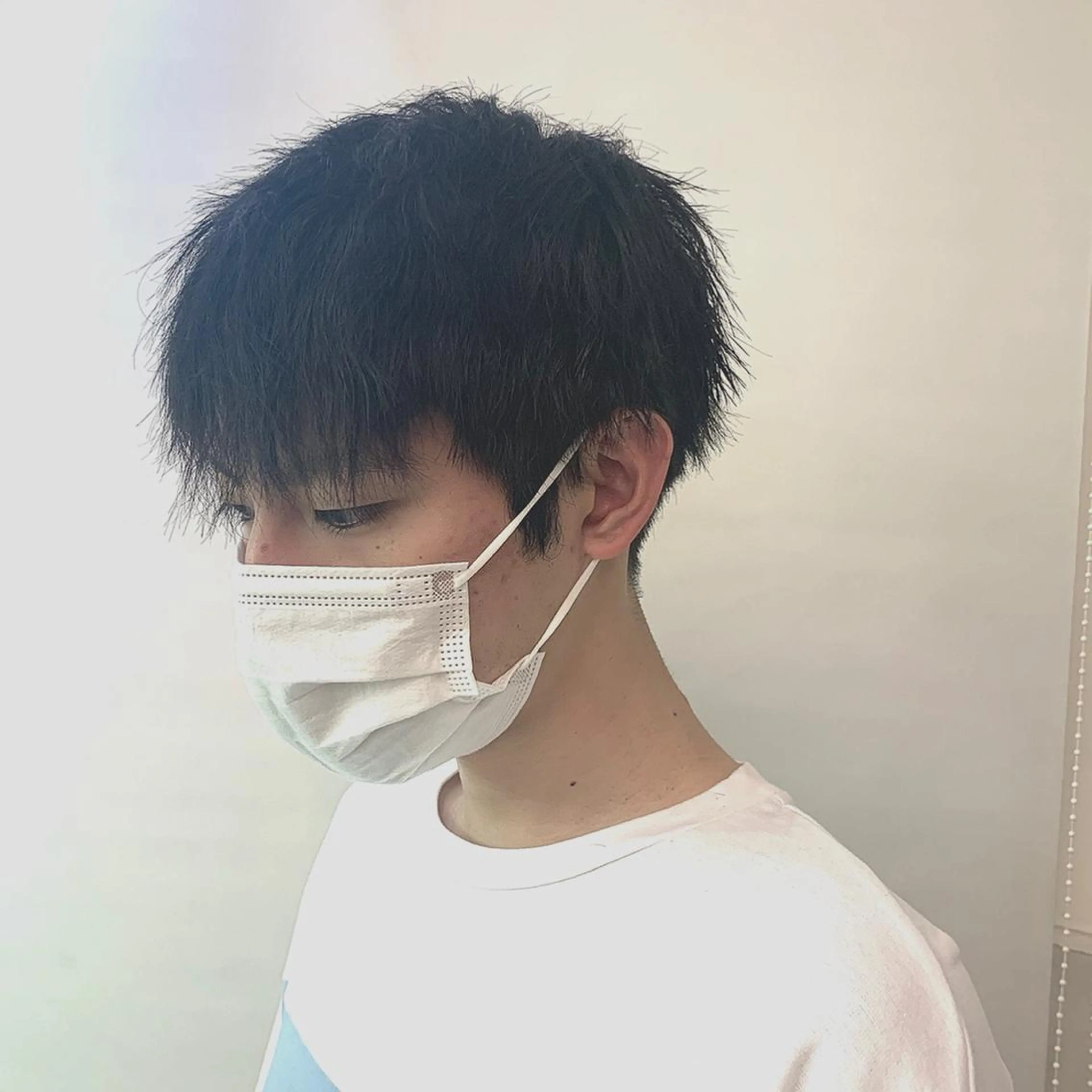 メンズ カット パーマ 佐藤 梨里花 ❤︎のヘアスタイル