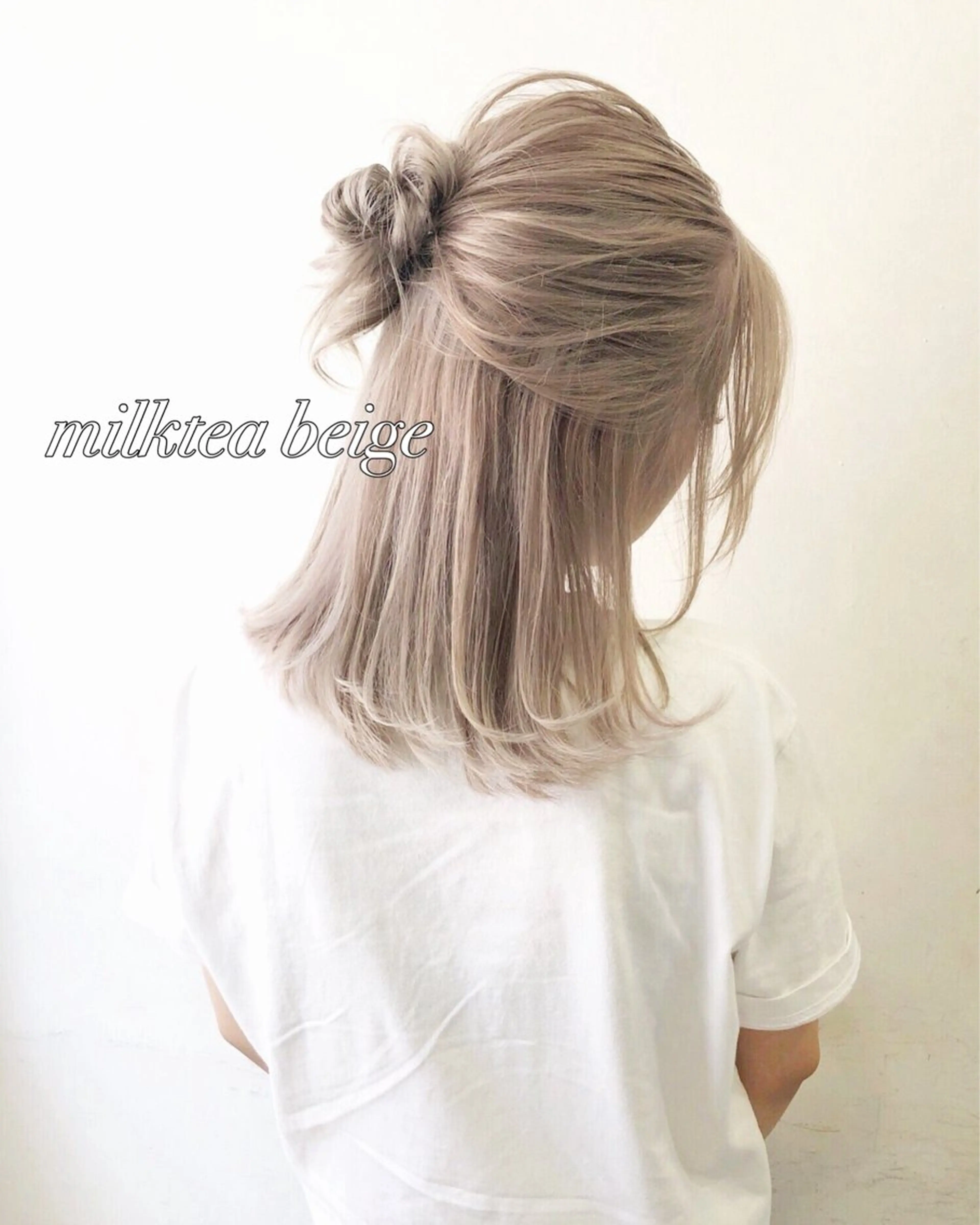 ミディアム カラー カット ヘアカラー トリートメント メッシュカラー 艶髪/西尾 幸樹のヘアスタイル