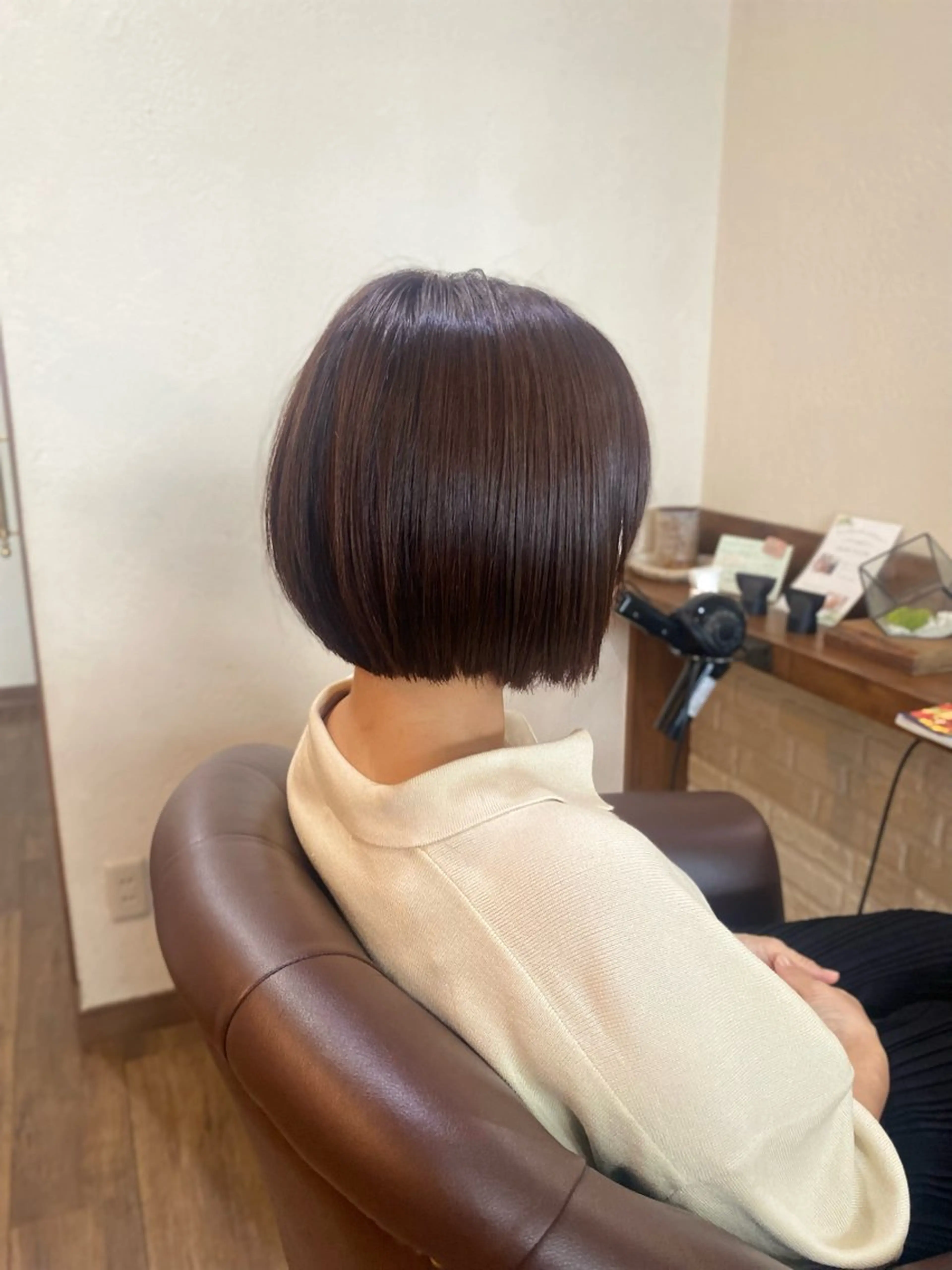 ショート Hair & Eyelash Riche所属・肥田 夕蘭のヘアスタイル