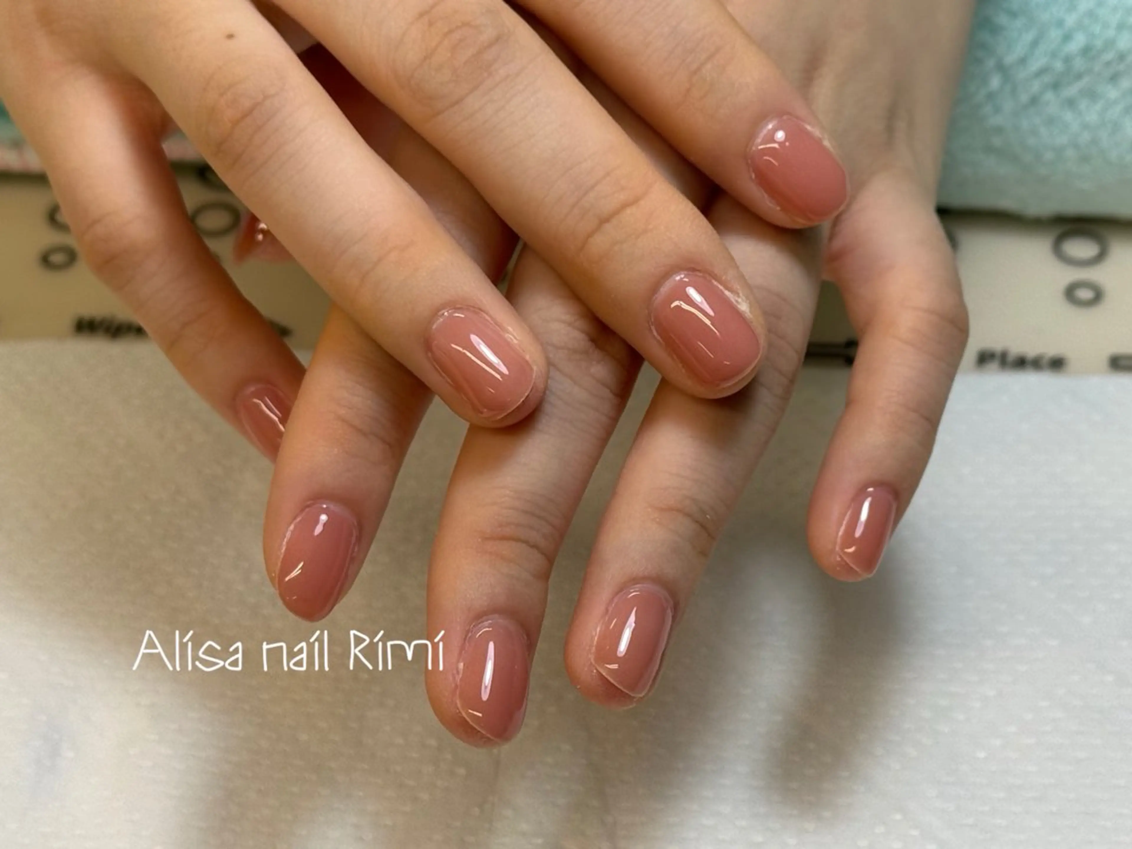 ネイル シンプルネイル ハンドネイル リ ミのネイルデザイン