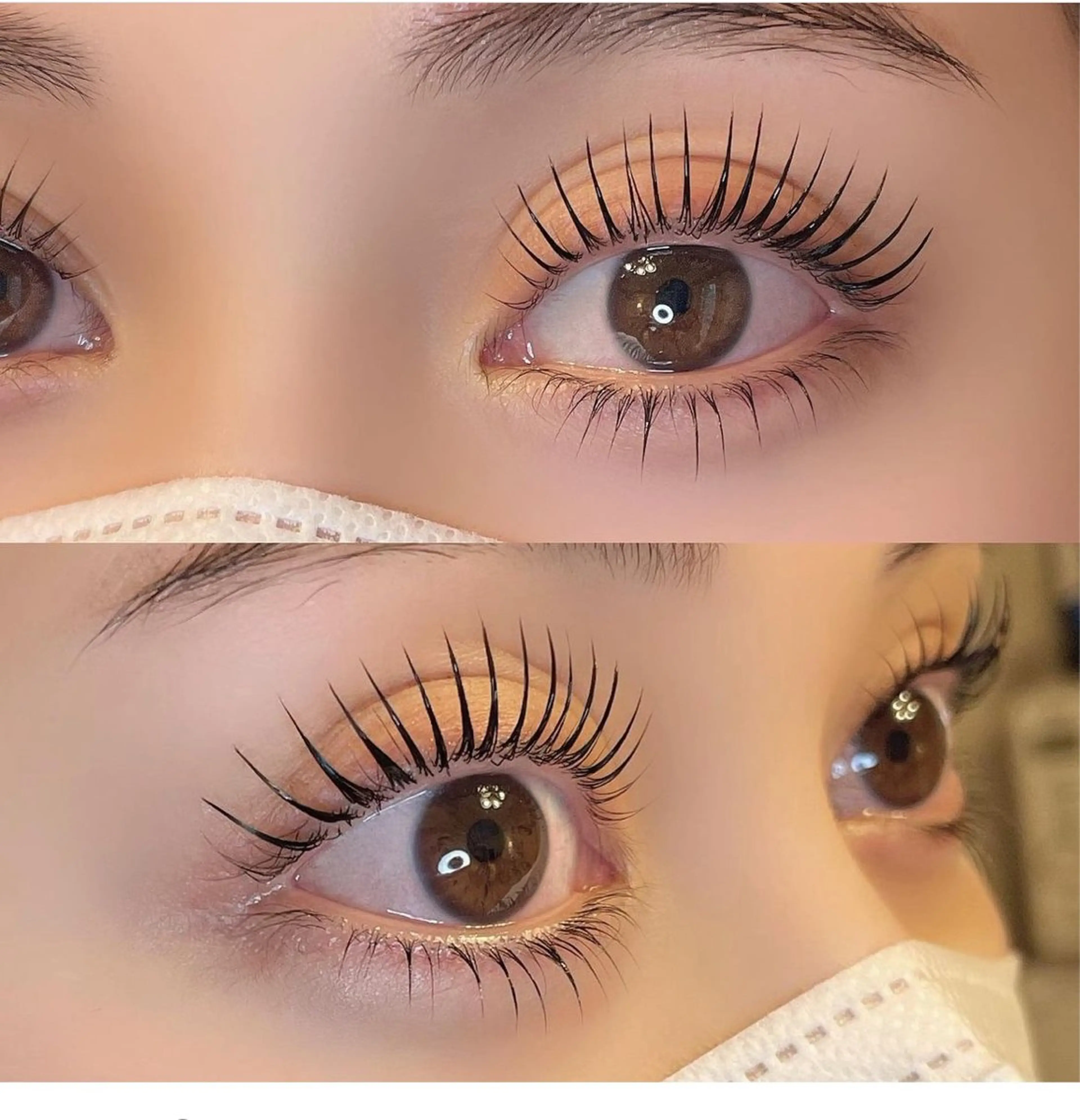 マツエク・マツパ パリジェンヌラッシュリフト Perl blue所属・Perl blueのマツエク・マツパデザイン