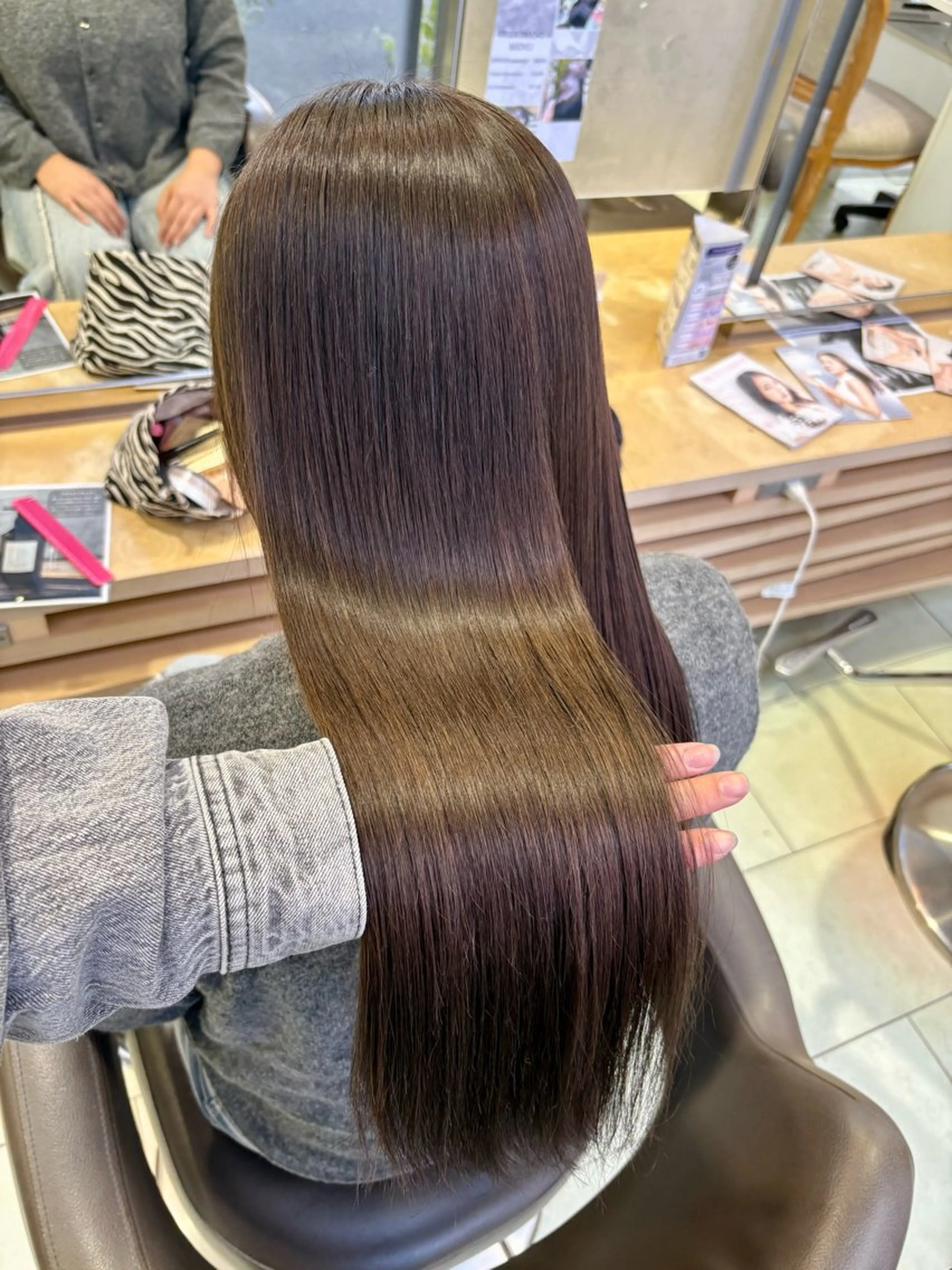 ロング カラー ヘアカラー airi🌺アレンジ /コーンロウ⛓️🖤のヘアスタイル