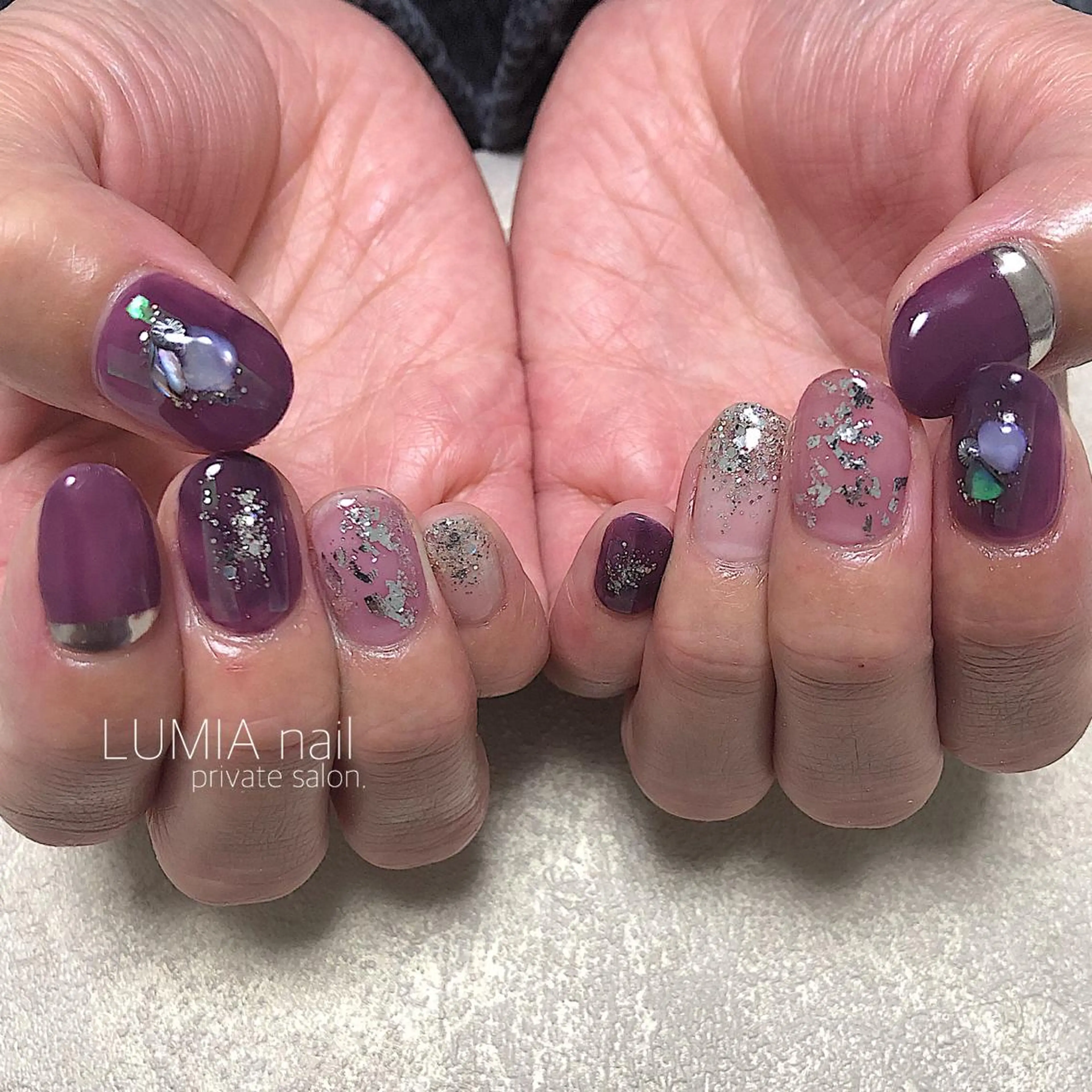 ネイル nail&eyelash Rine所属・Rine 放出 (リネ)のネイルデザイン