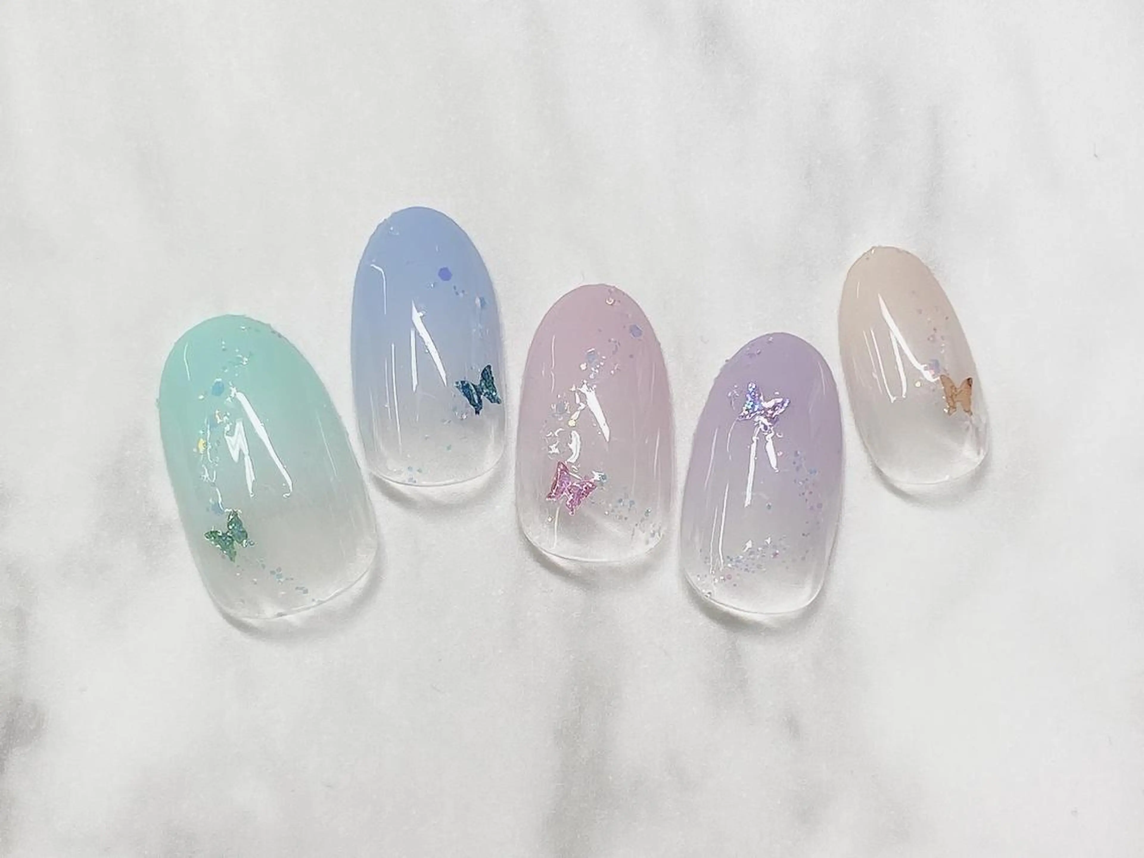 ネイル ネイルPetit Ribbonのネイルデザイン