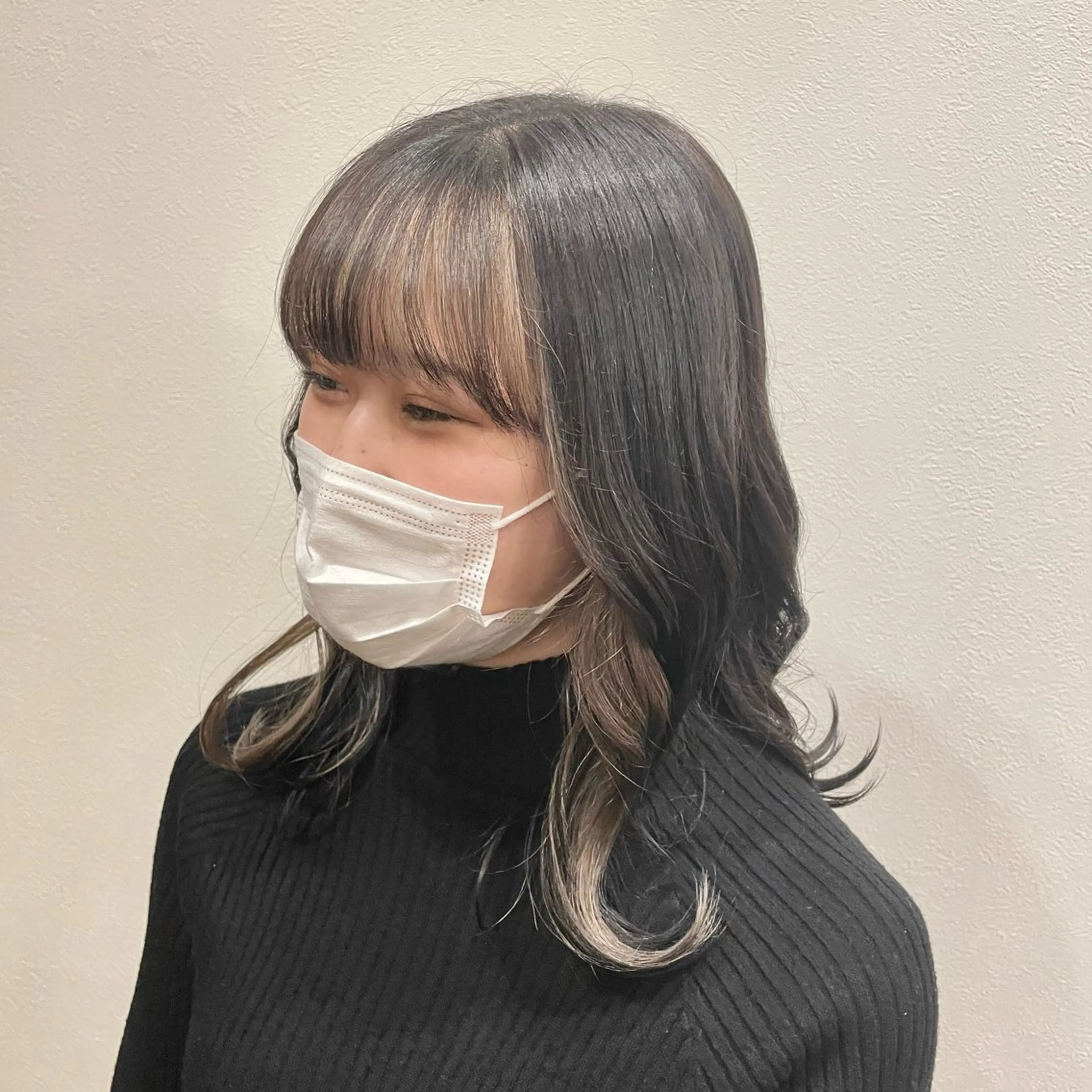 フェイスフレーミング（ブリーチ）×フルカラー×トリートメントの写真