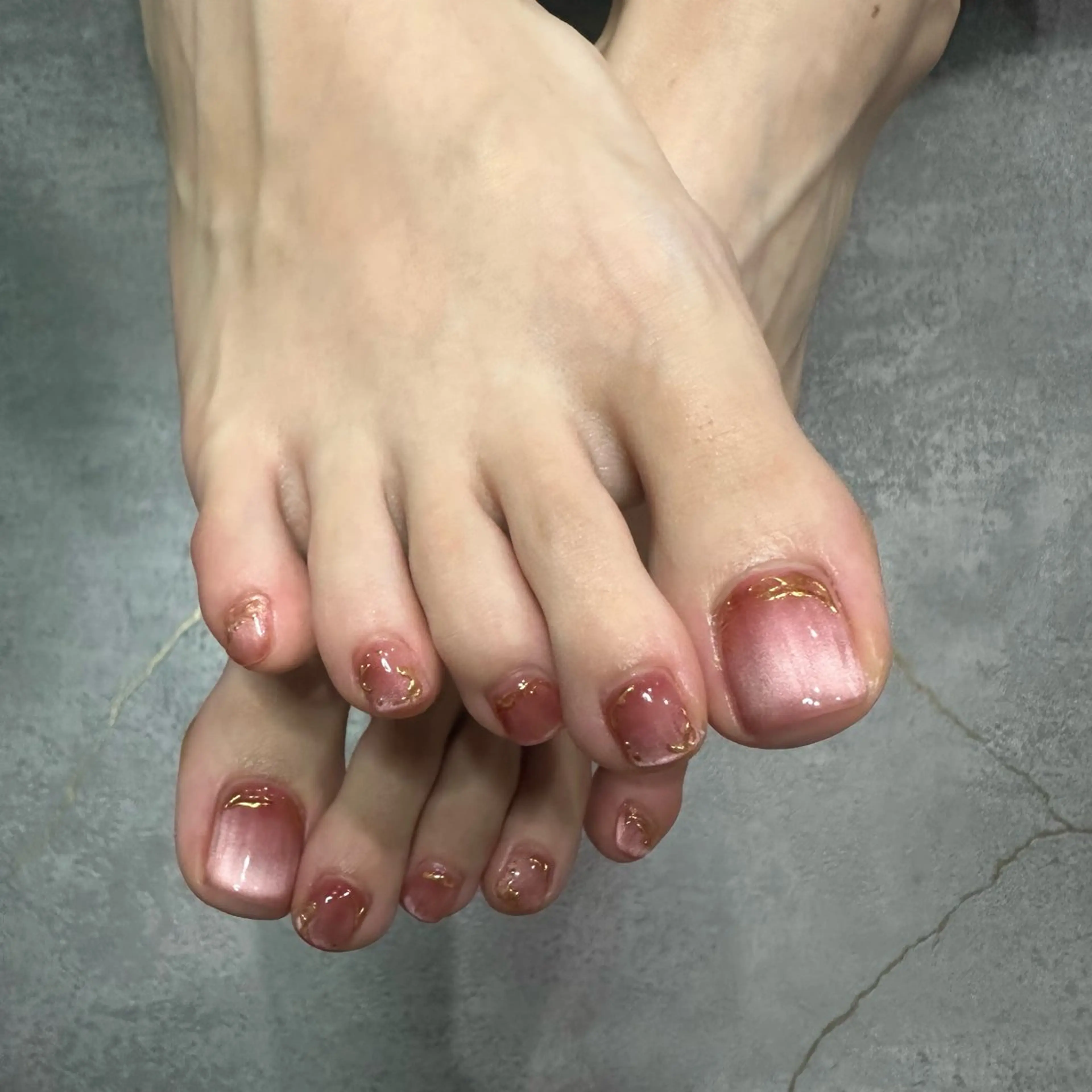 ご新規様用フット マグネット(ワンカラー)or親指1本アートの写真