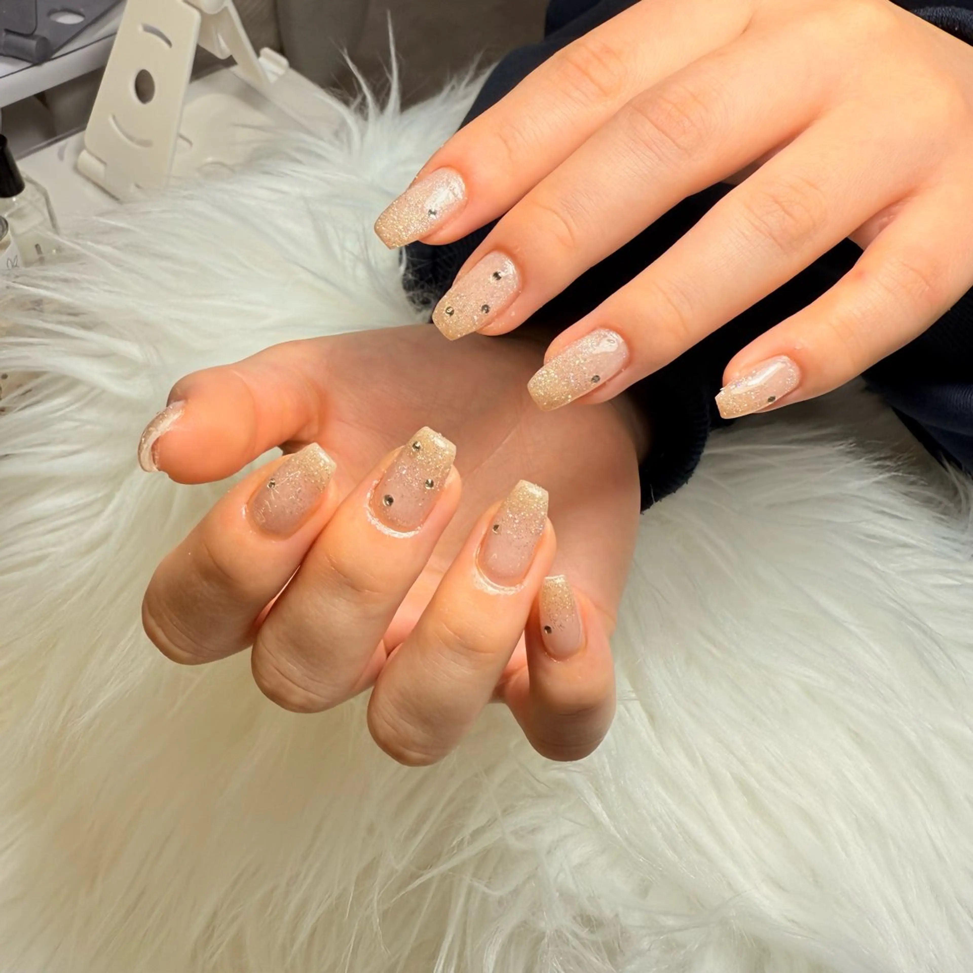 ネイル フレンチネイル キラキラネイル マグネットネイル ミラーネイル ニュアンスネイル ハンドネイル rina nailのネイルデザイン