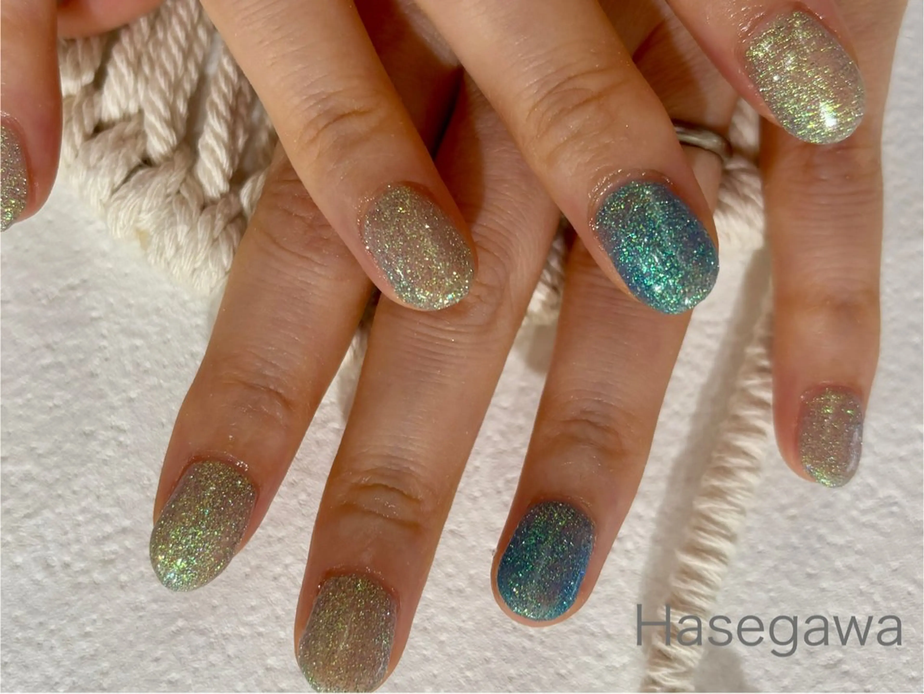 ネイル フラッシュネイル ハンドネイル DROP所属・DROP 長谷川のネイルデザイン