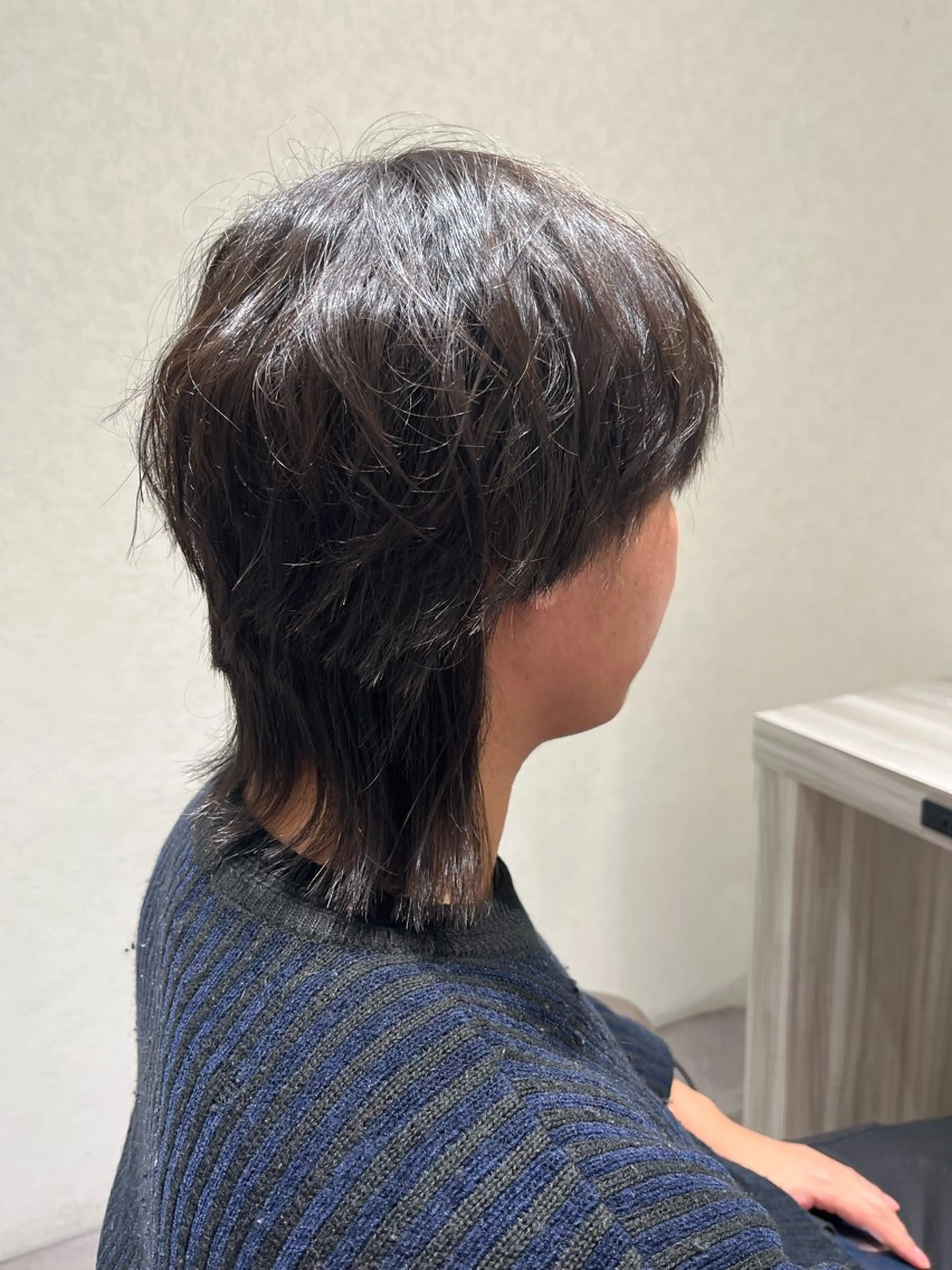 メンズ メンズウルフカット ウルフカット 吉見 涼のヘアスタイル