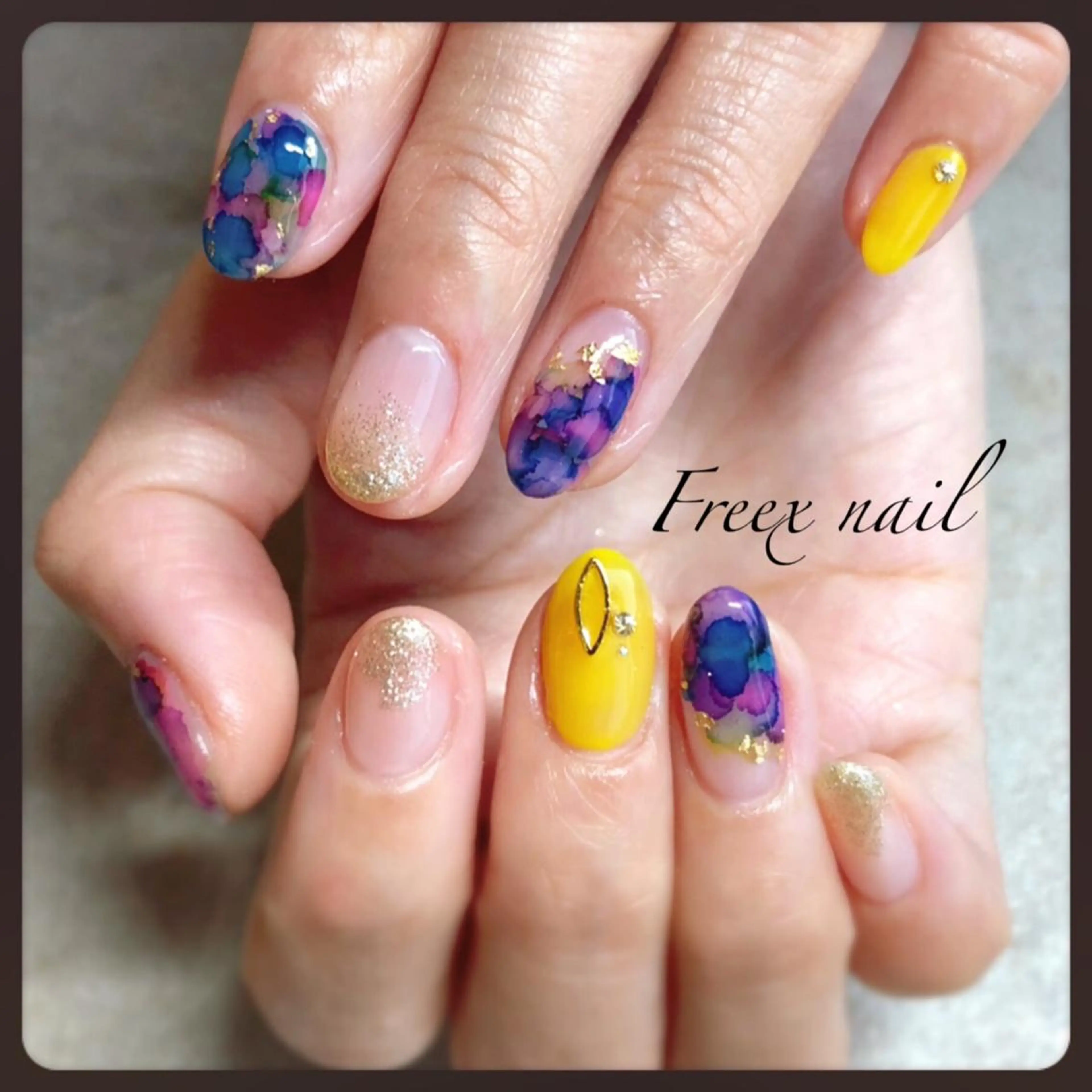 ネイル Freex nail所属・freex nail /ニュアンス/個性派のネイルデザイン