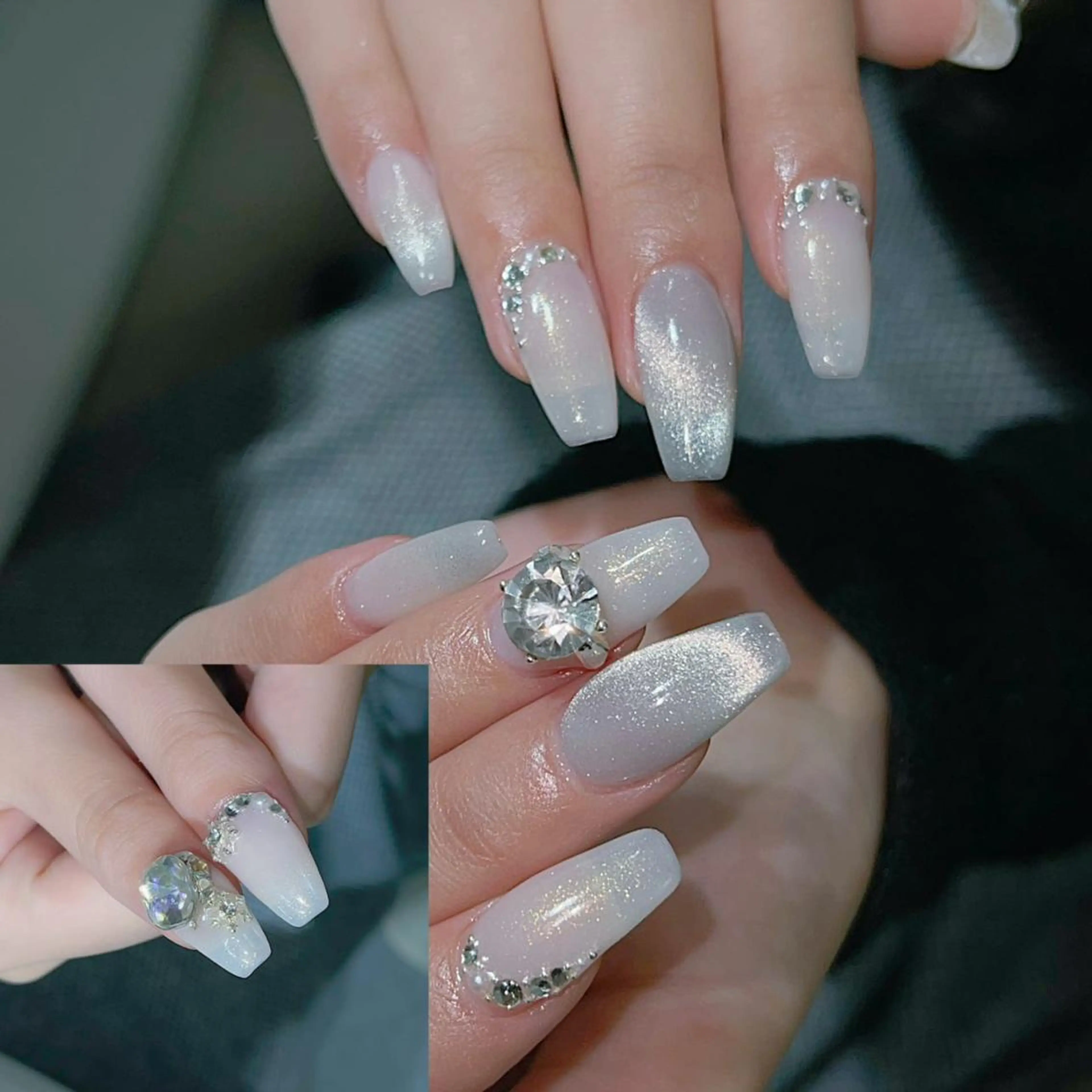 ネイル アートネイル 長さ出し ネイルチップ Queens PUPUのネイルデザイン