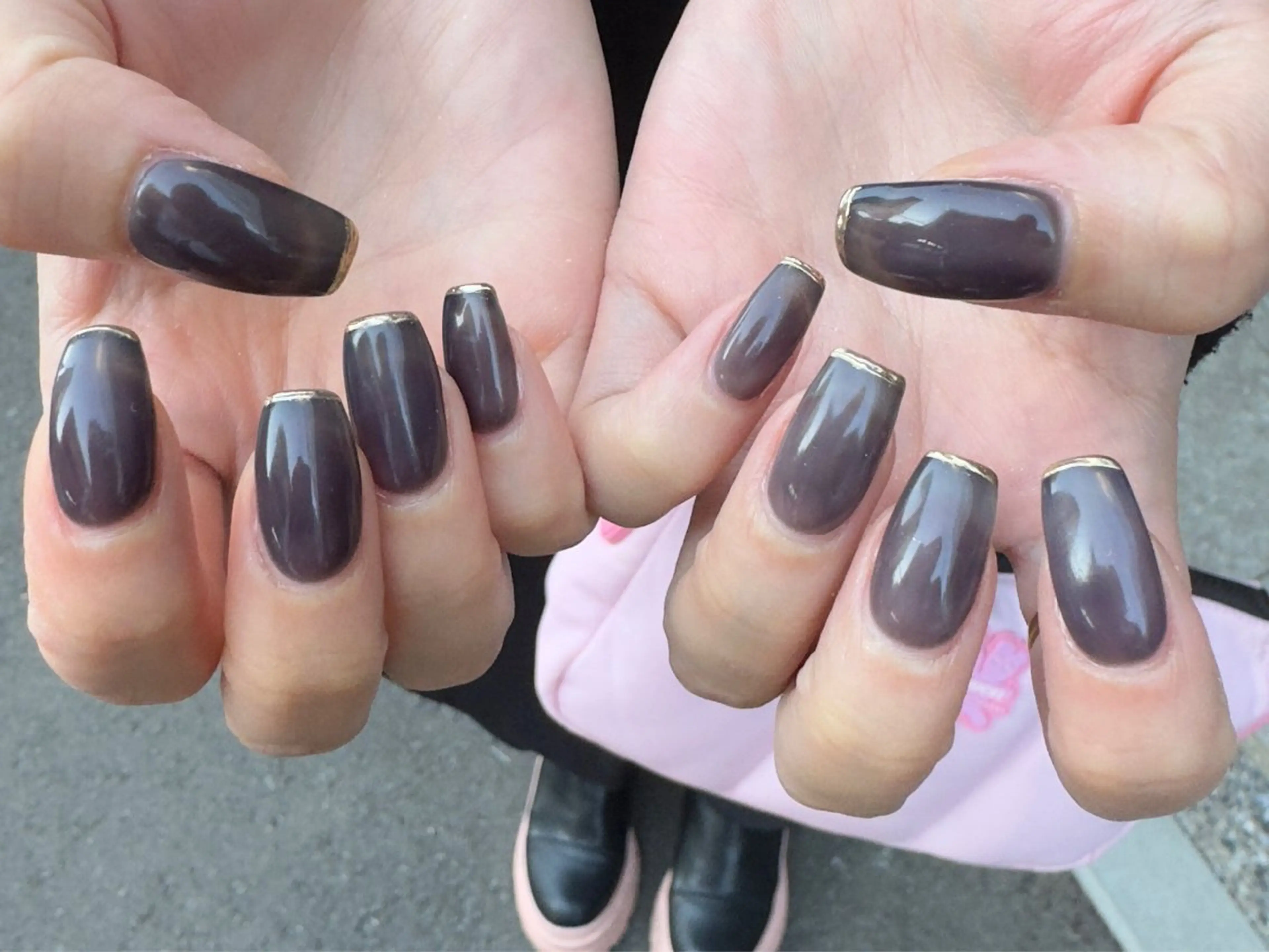 ネイル アートネイル フレンチネイル 韓国ネイル マグネットネイル 持ち込み MH_ Nailのネイルデザイン