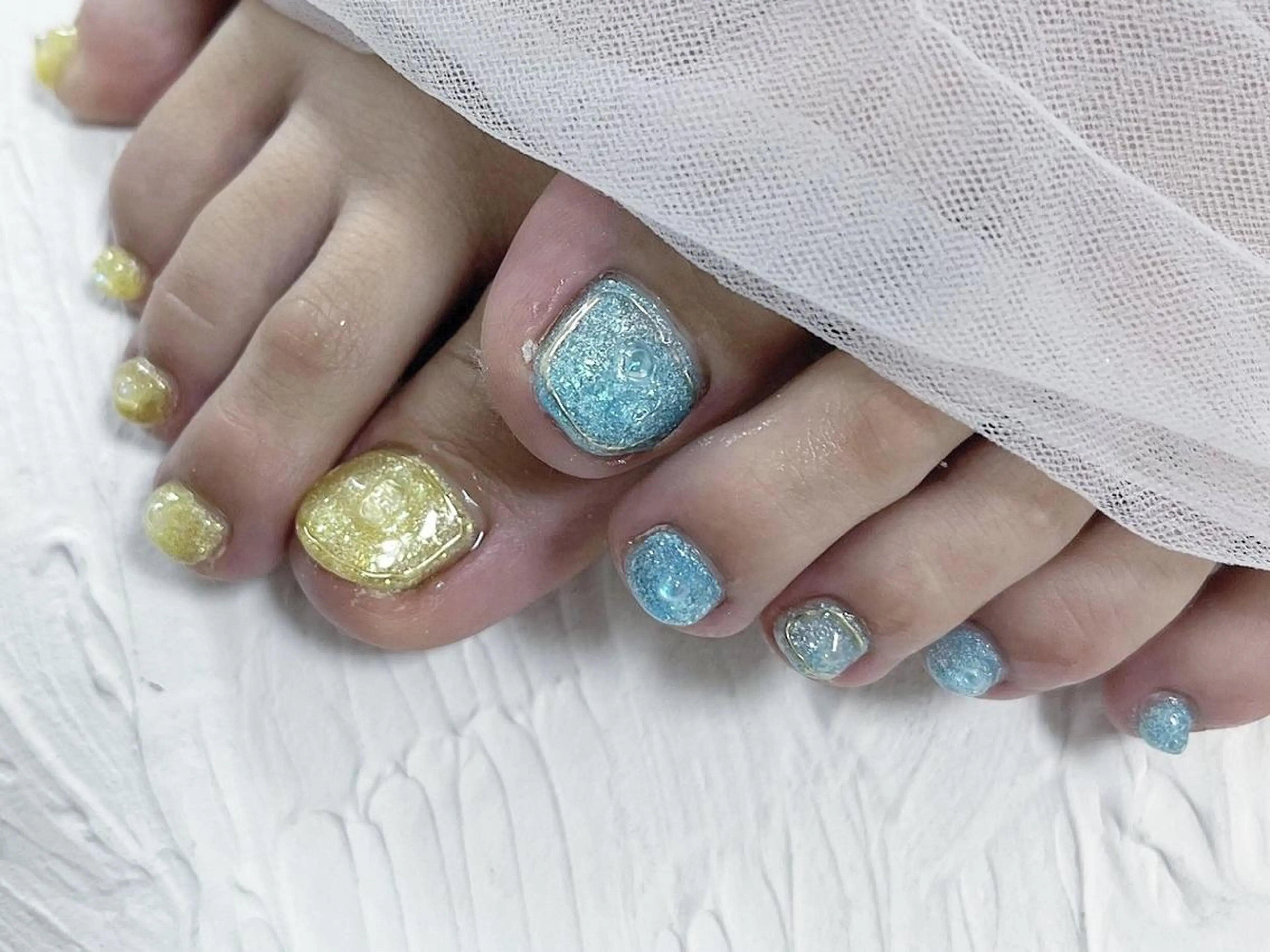 ネイル フットネイル 🔷ﾐﾅﾐﾈｲﾙ🔷 やり放題ネイル渋谷2のネイルデザイン