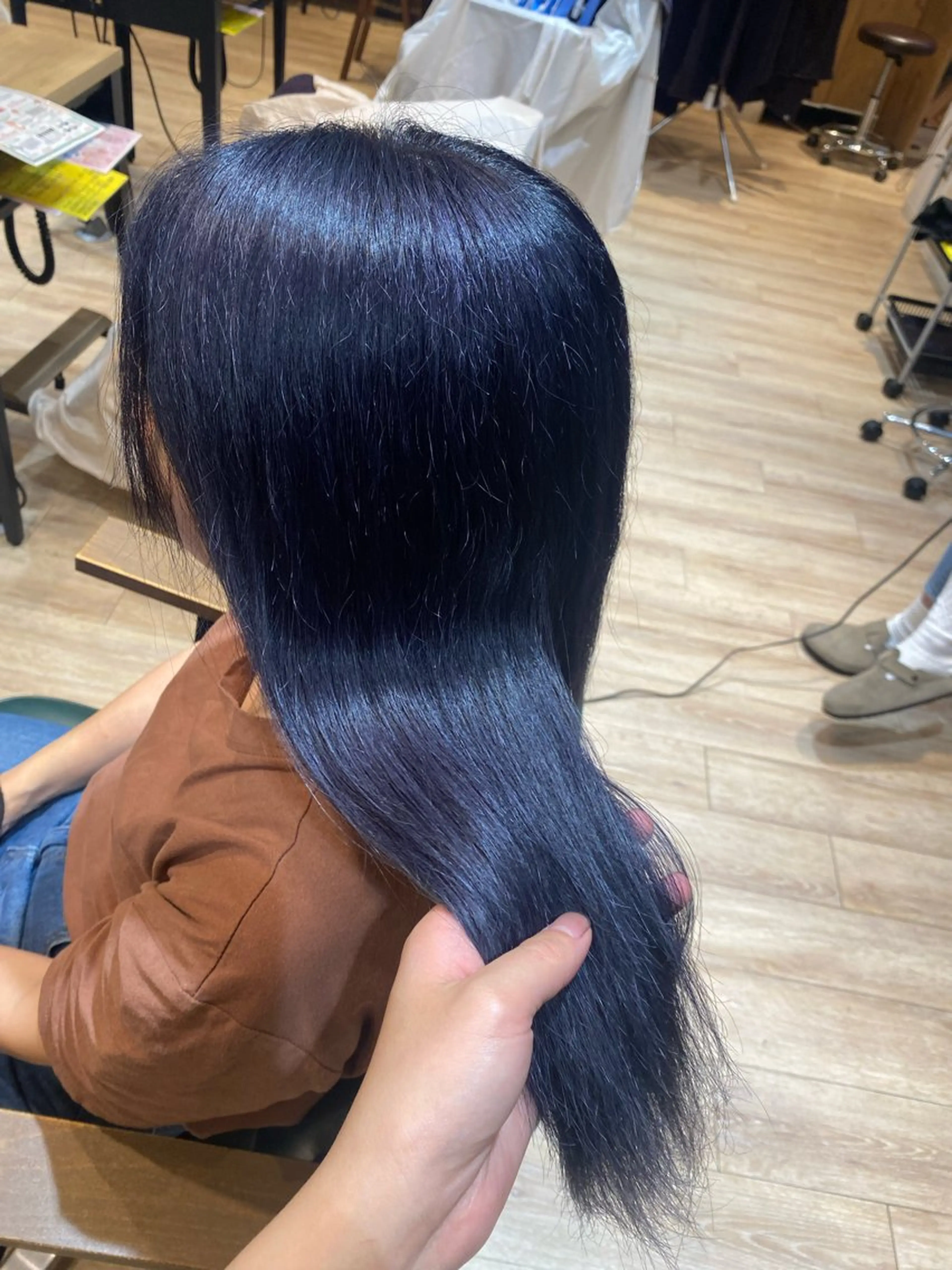 《⚡ケアブリーチ使用⚡》ダブルカラー+ケアトリートメントの写真