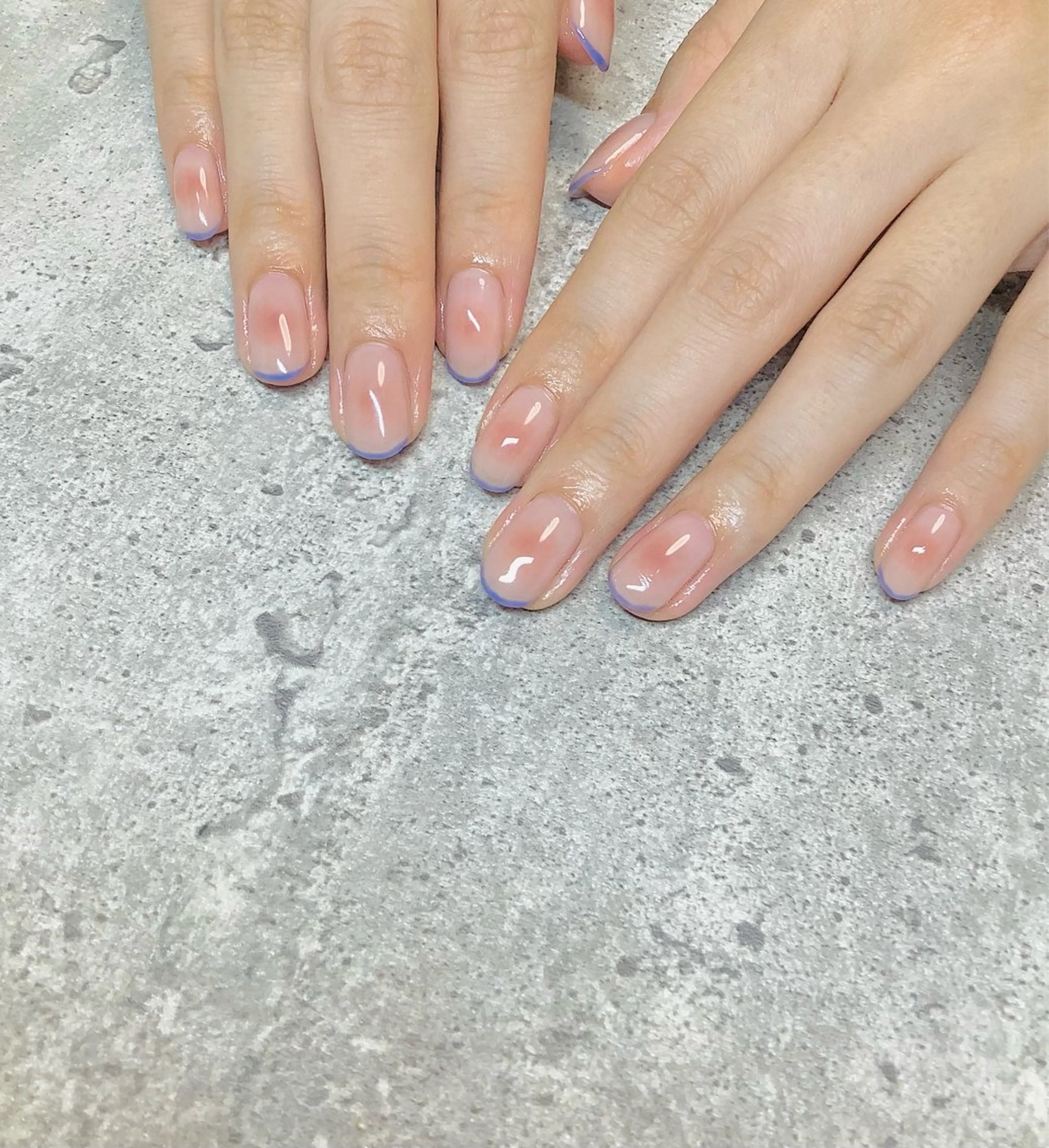 ネイル フレンチネイル ハンドネイル 横尾 麻里のネイルデザイン