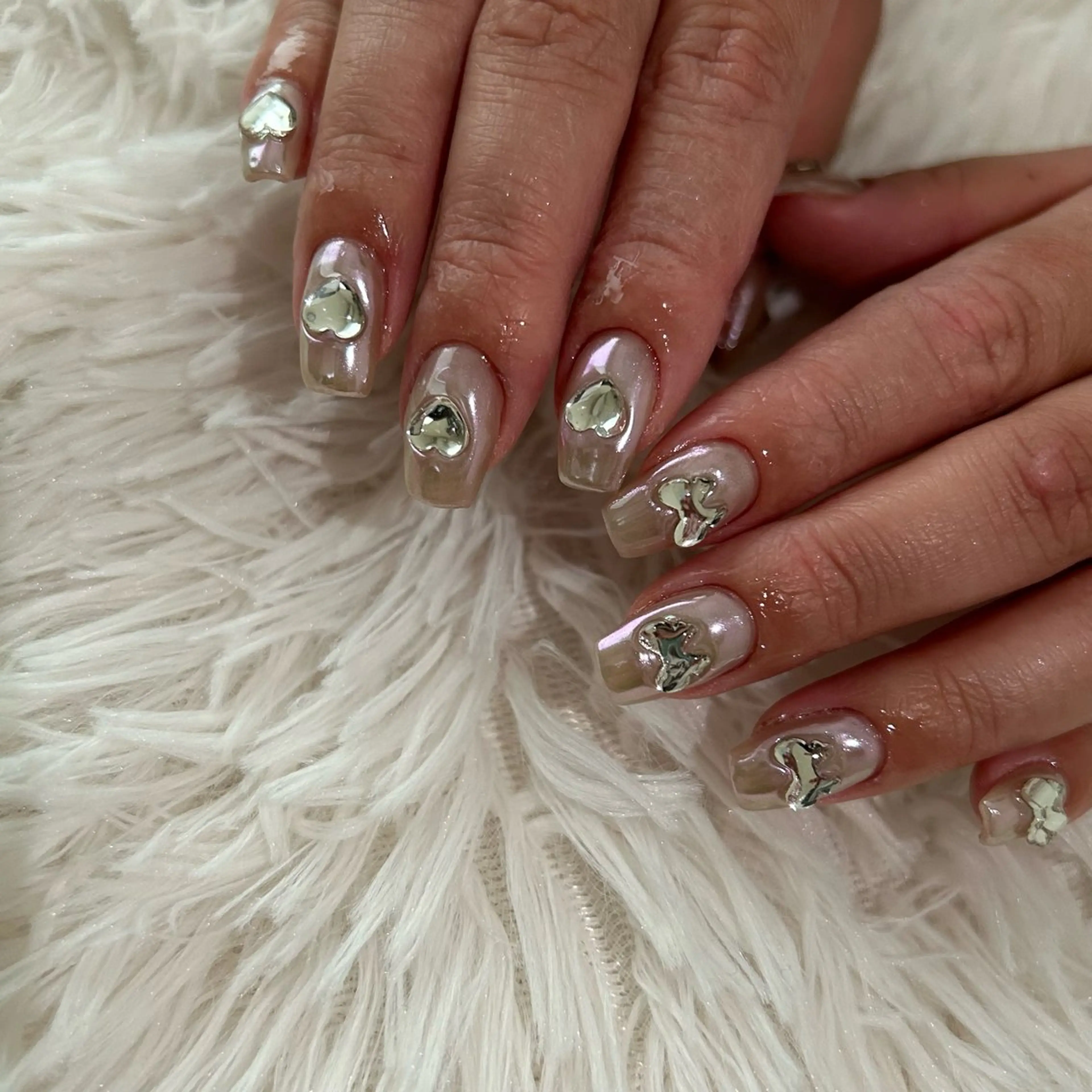 ネイル ミラーネイル 自宅ネイルサロン Rizz Nail✨のネイルデザイン