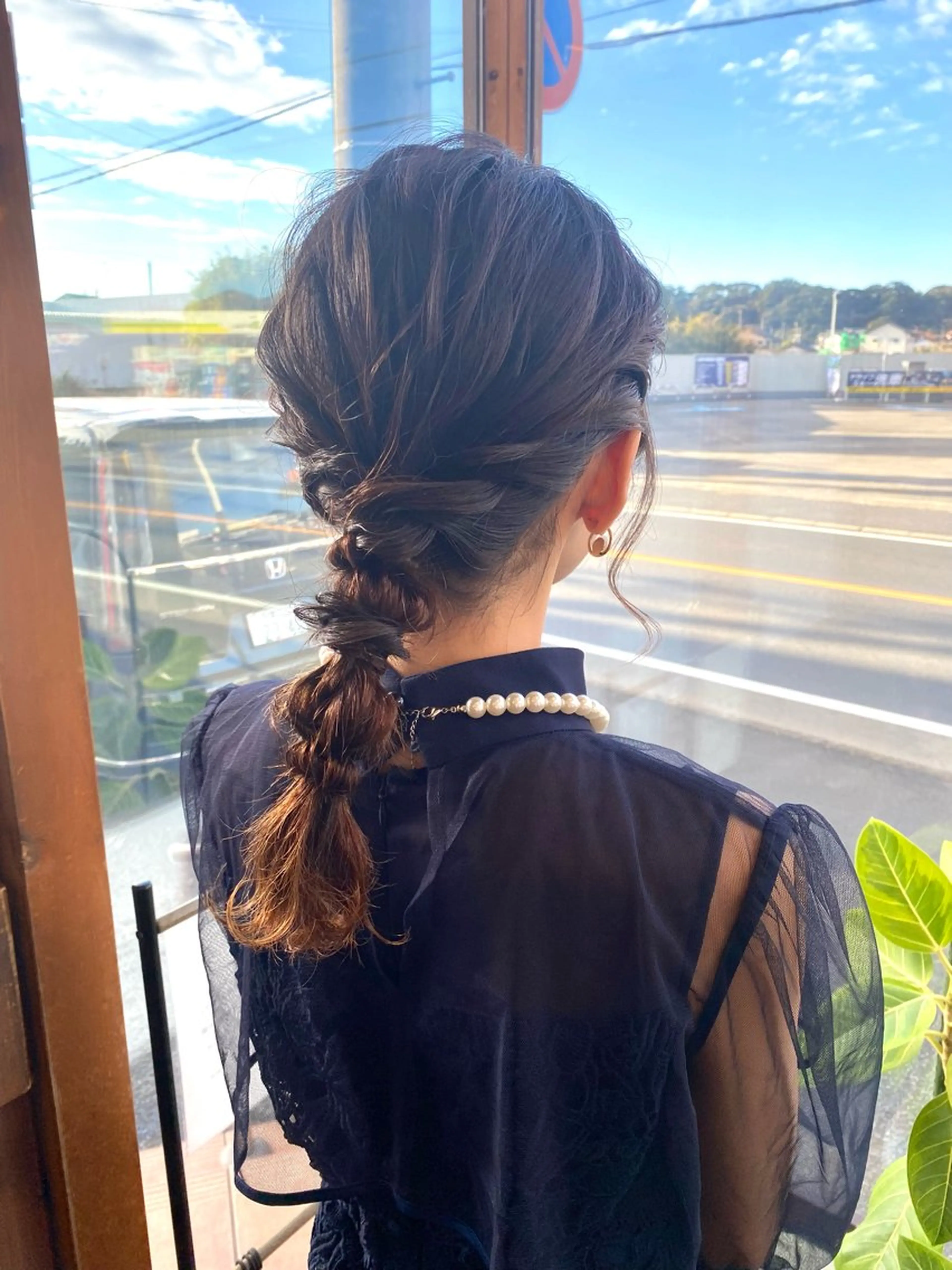 セミロング 石毛 ひかるのヘアスタイル