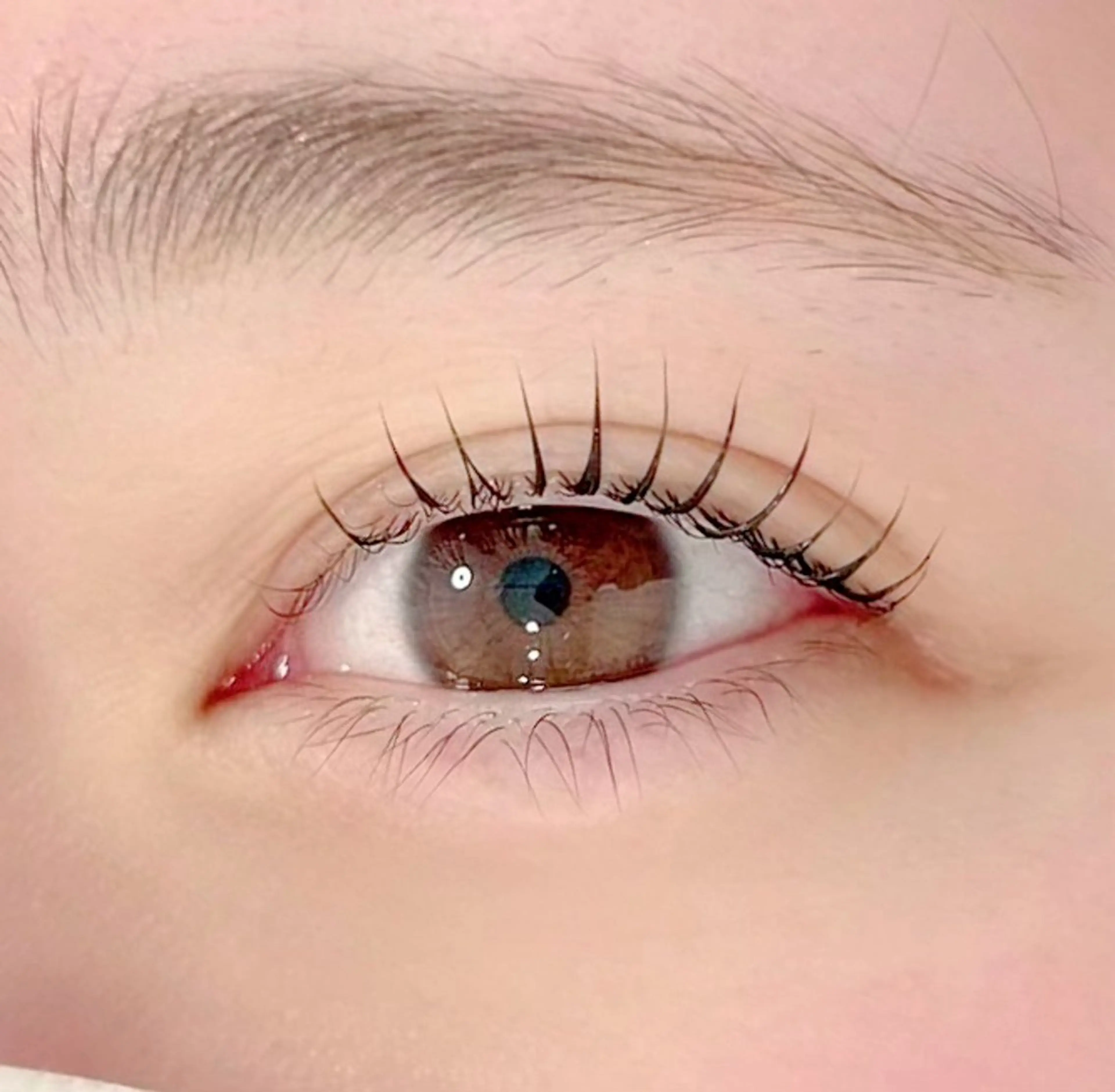 マツエク・マツパ バインドロック フラットラッシュ ナチュラル パリジェンヌラッシュリフト まつげパーマ Marine eyeの眉毛・アイブロウイメージ