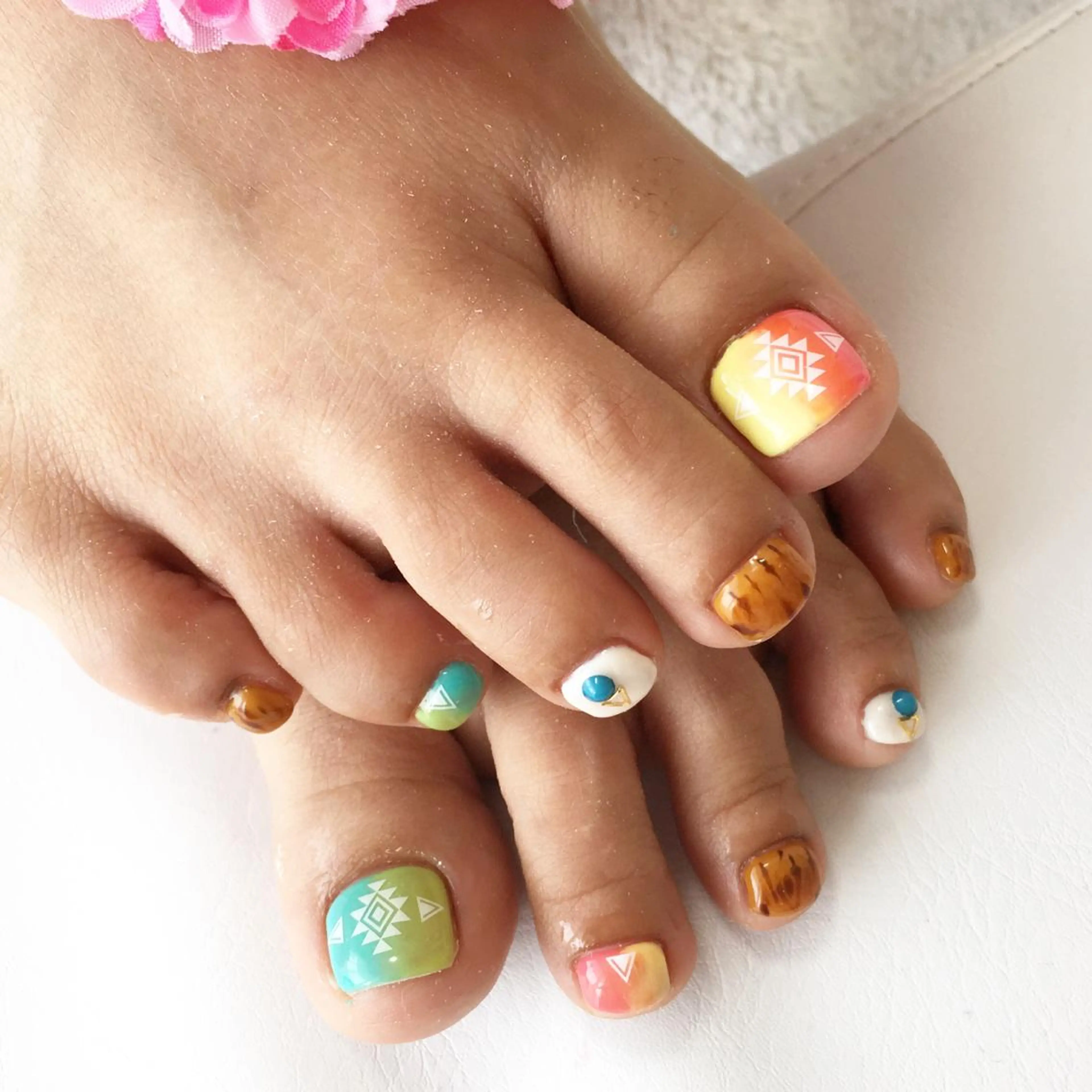 ネイル アートネイル Petit Fleur所属・青柳 亜梨奈のマツエク・マツパデザイン