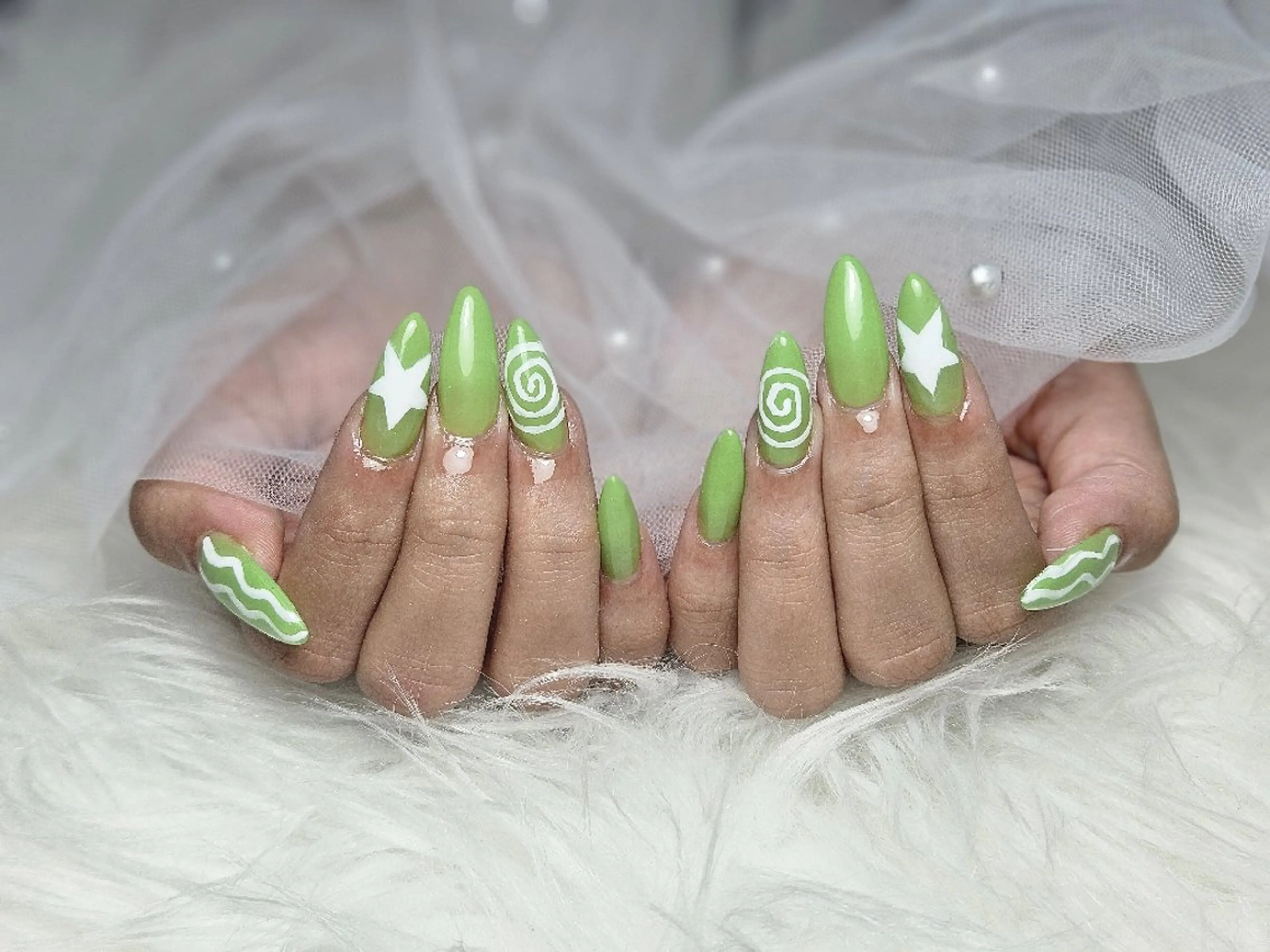 ネイル 京免 もものネイルデザイン