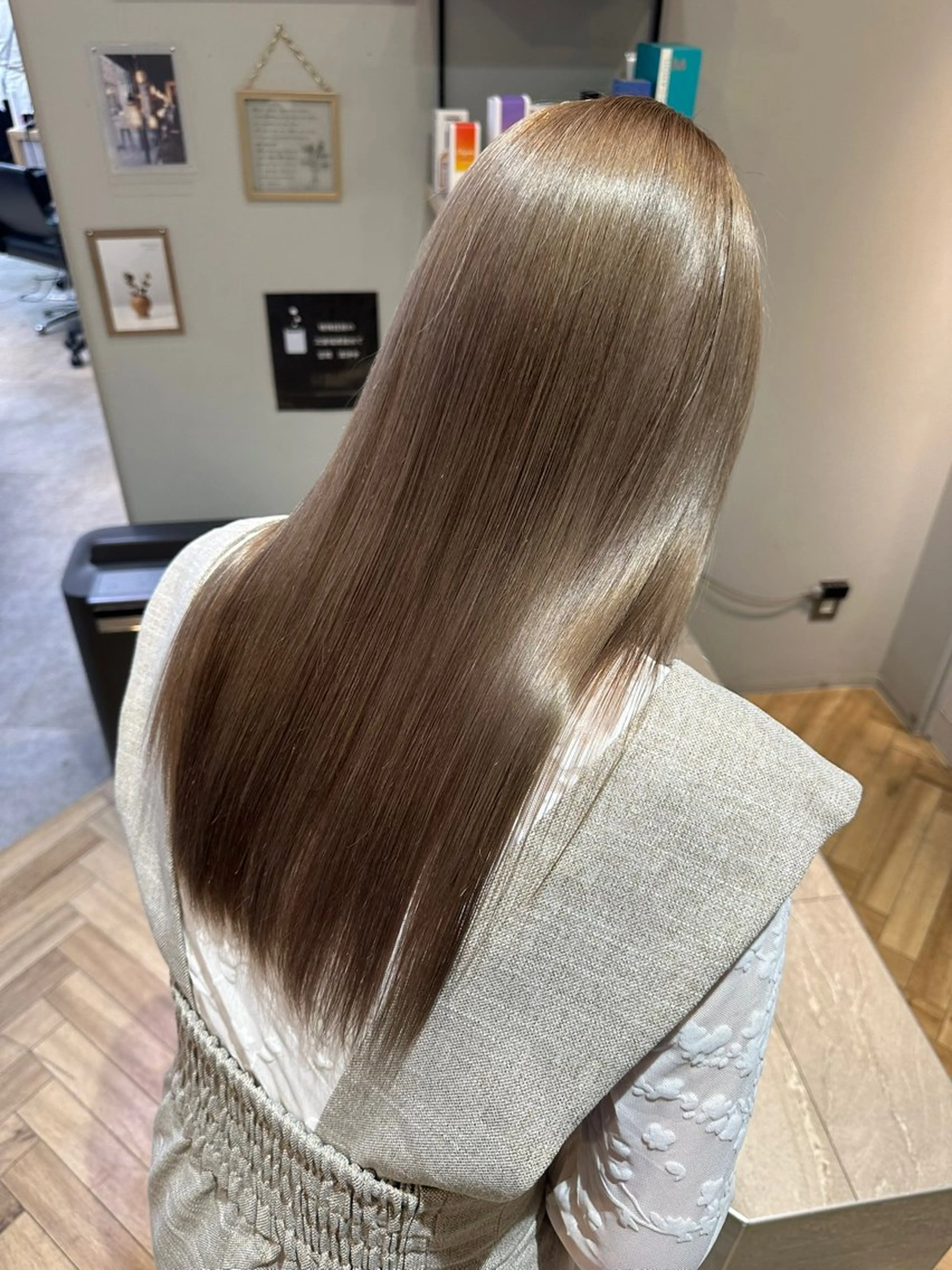 ロング カラー 髪質改善 トリートメント 髪質改善特化サロン ICONIQ天神店のヘアスタイル