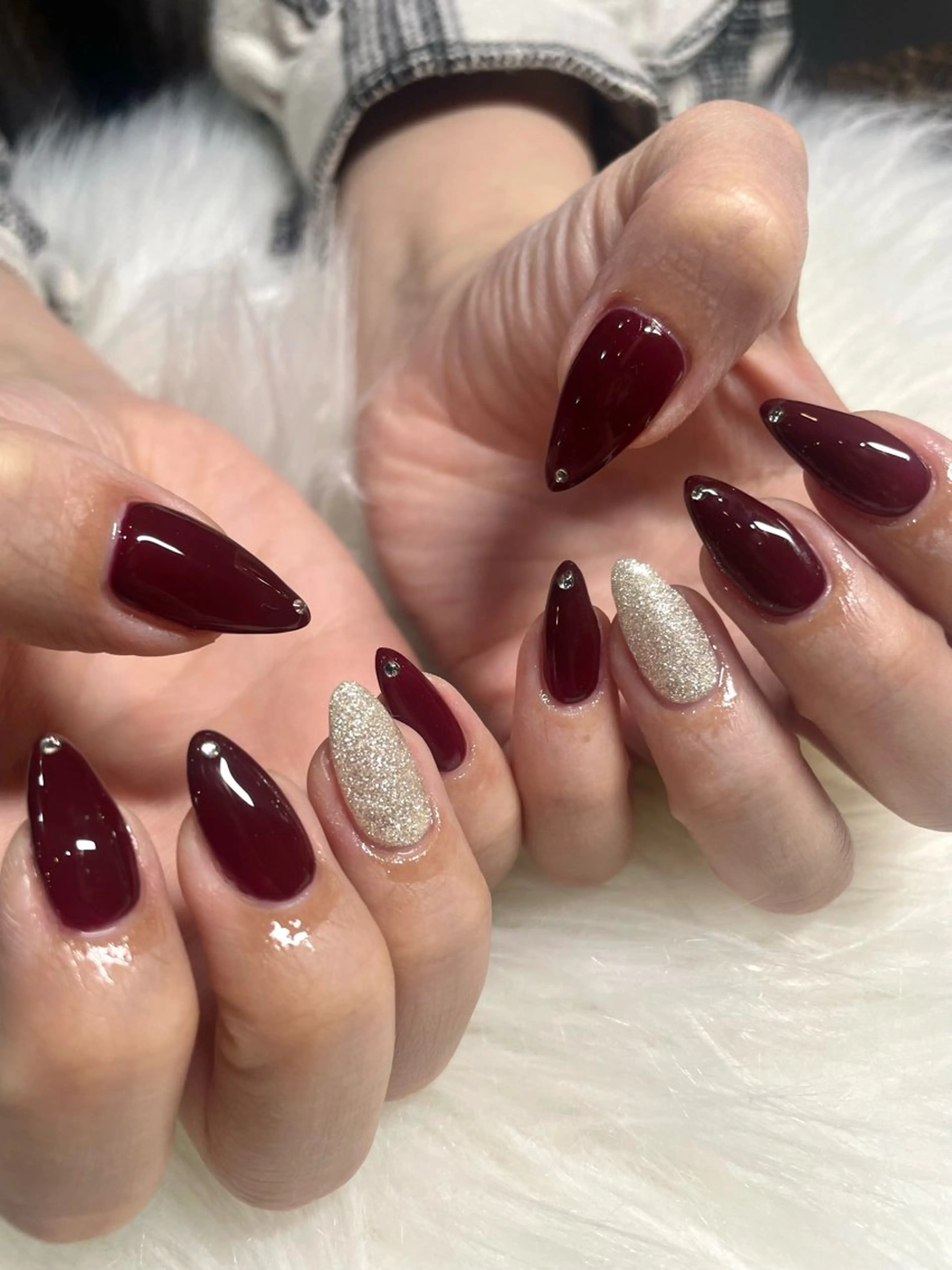 ネイル ハンドネイル IROHA NAIL Kurumi🪽🫧のネイルデザイン