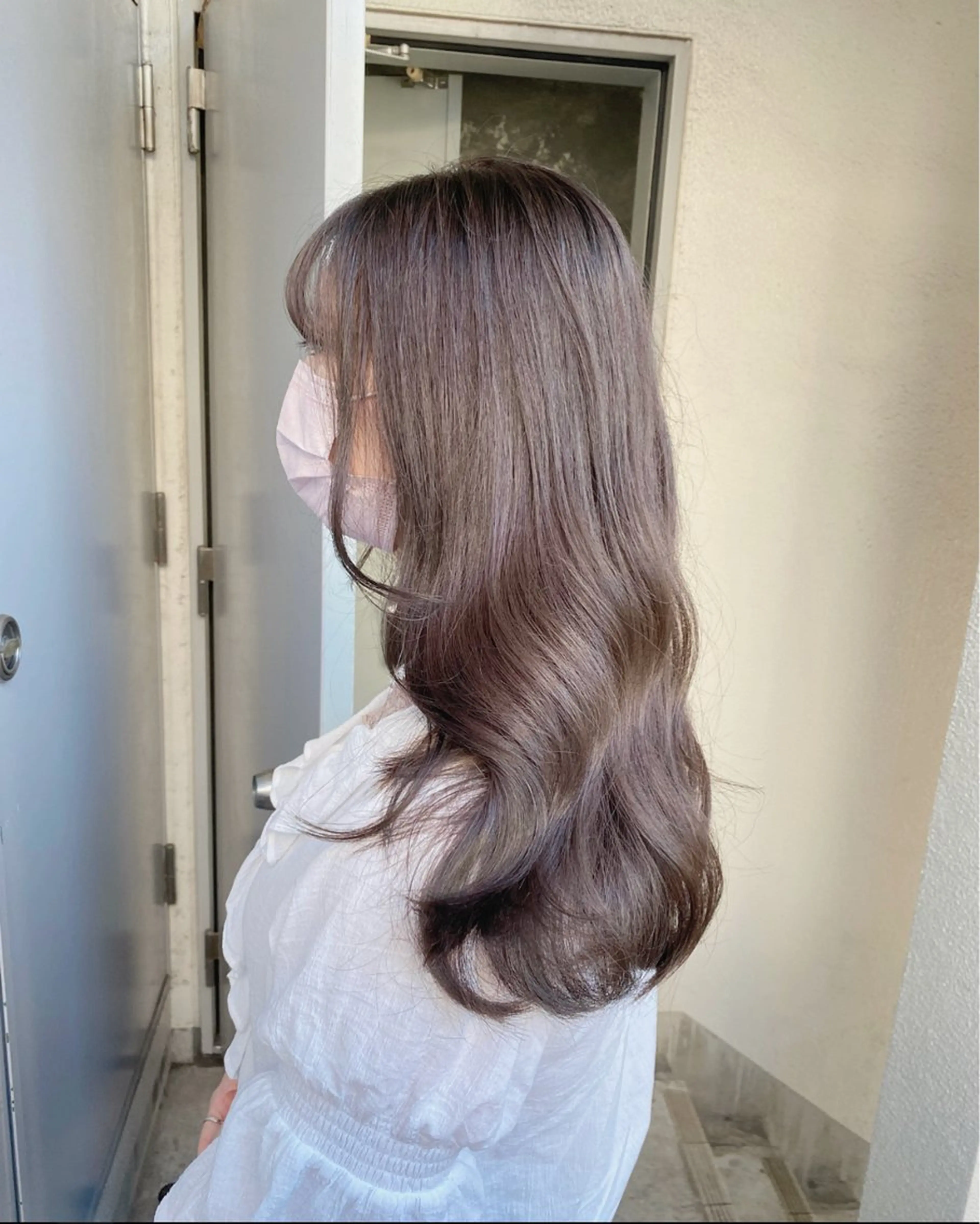 ロング カラー ヘアカラー トリートメント 🔷似合わせのプロ KUMA🔷のヘアスタイル