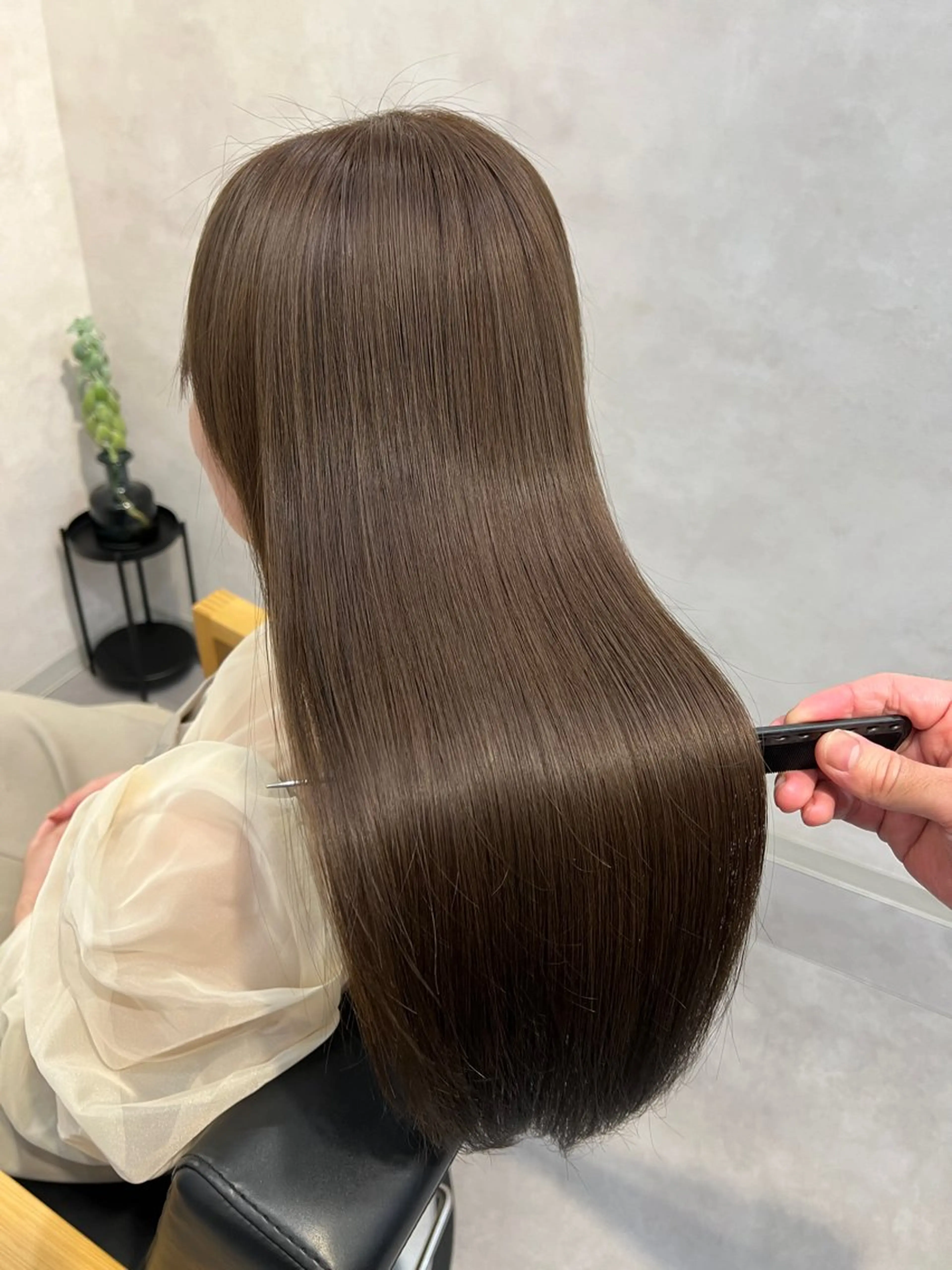 ロング トリートメント トリートメント LOANA  MIDORINO所属・カラーモデル/ つくば市みどりののヘアスタイル