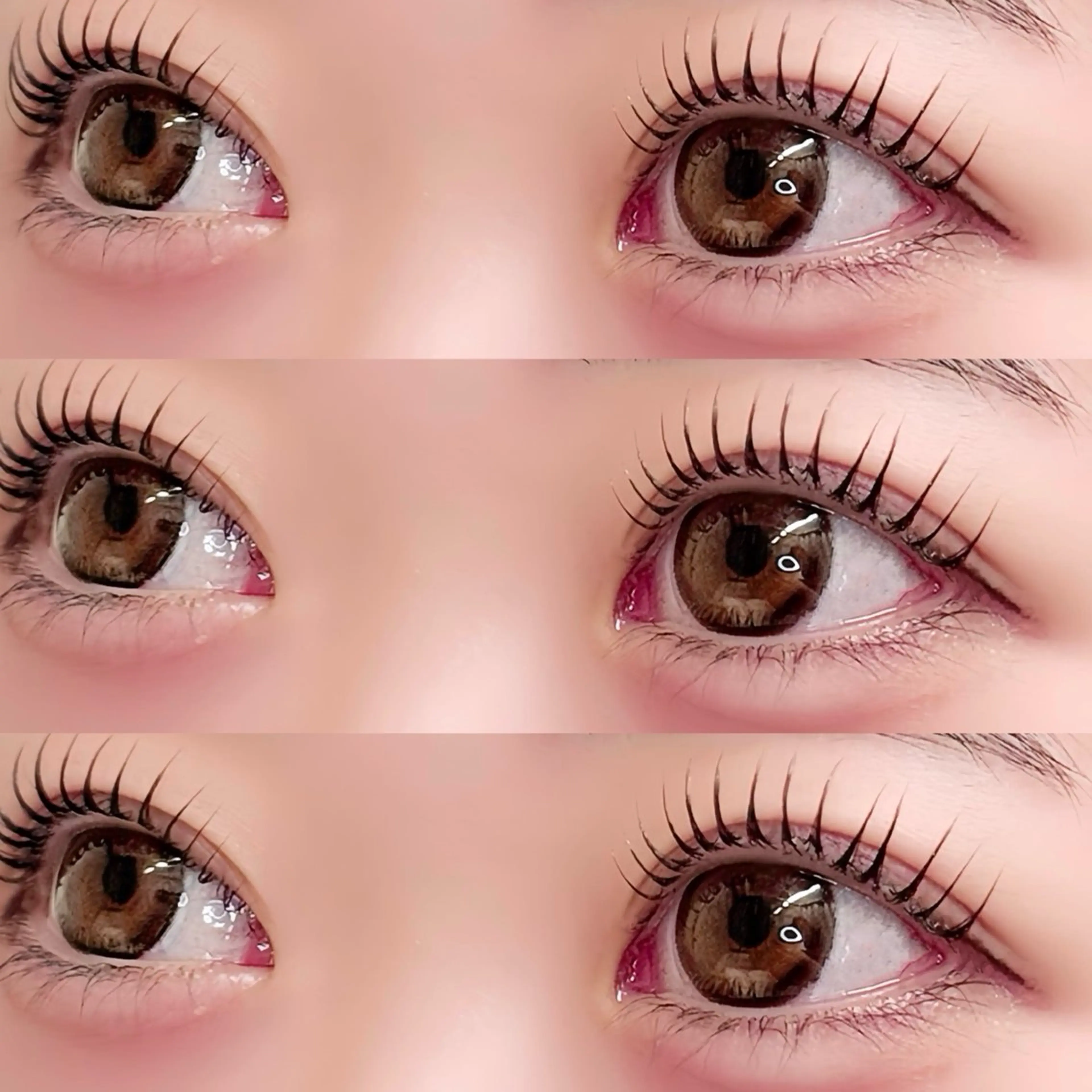 マツエク・マツパ 束感まつ毛 マツパ NANAMI🖤 ‎のマツエク・マツパデザイン