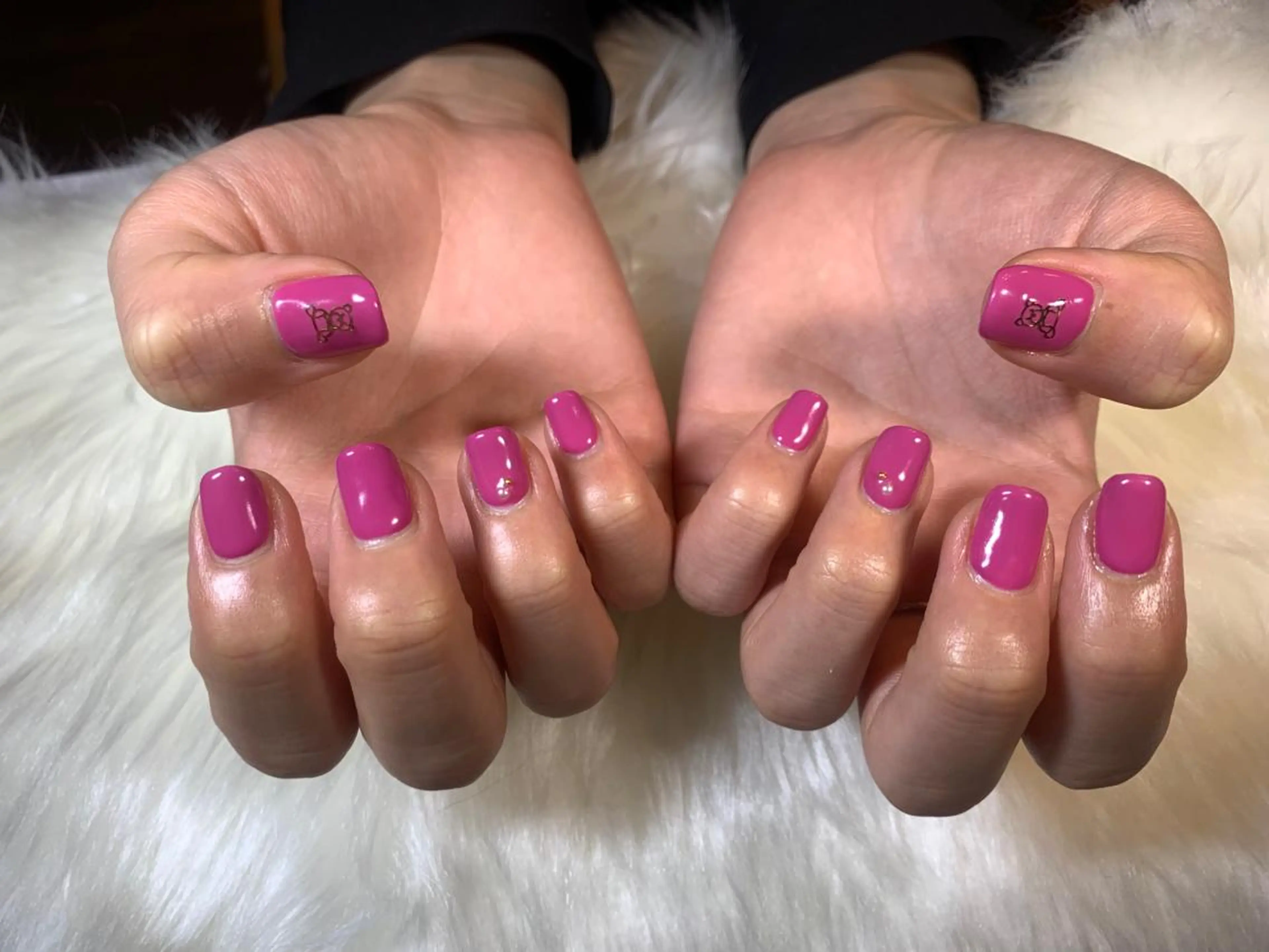 ネイル ワンカラーネイル 松山 美由紀のネイルデザイン