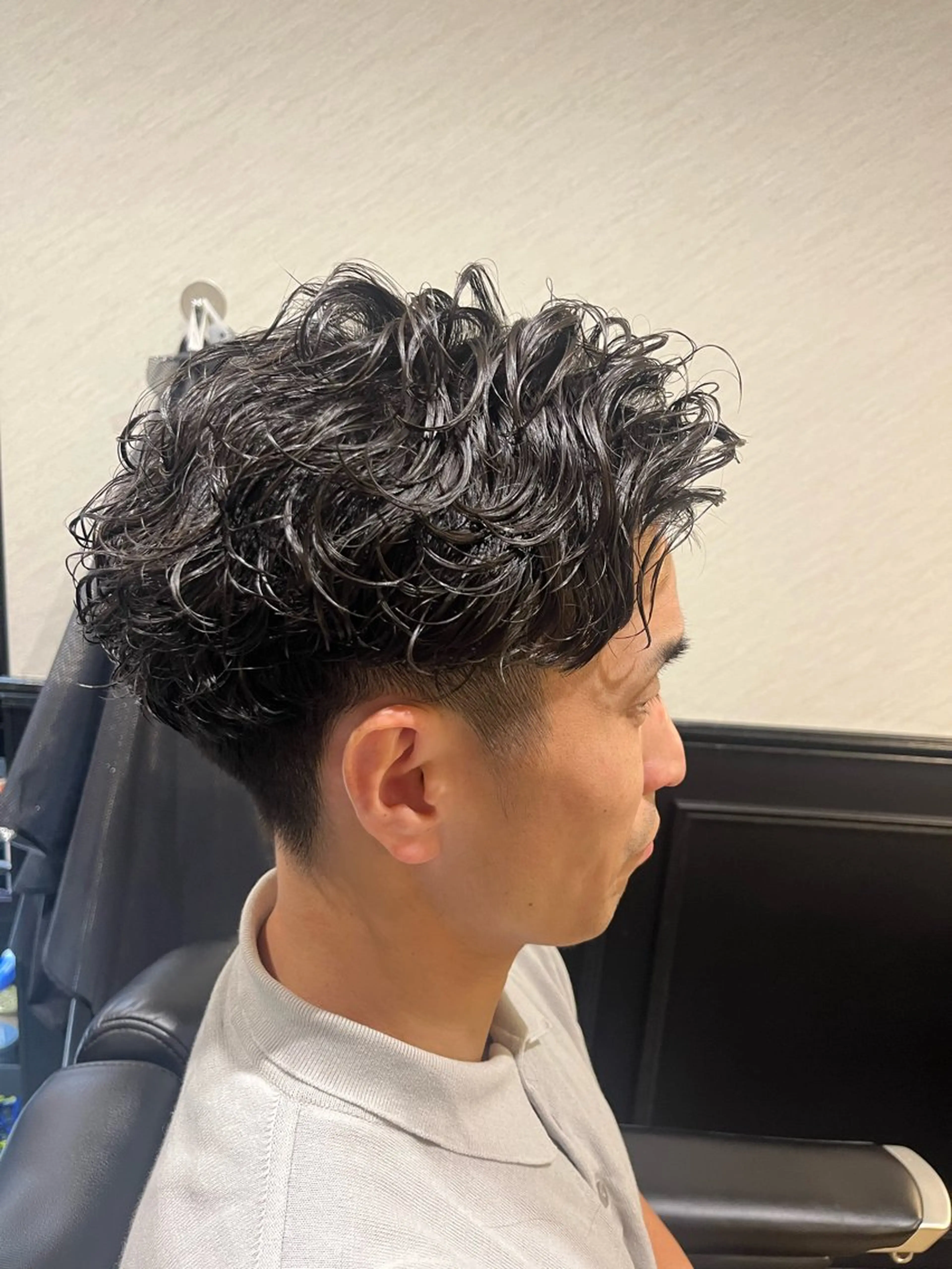 ミディアム パーマ メンズ littlenene /たちばなのヘアスタイル