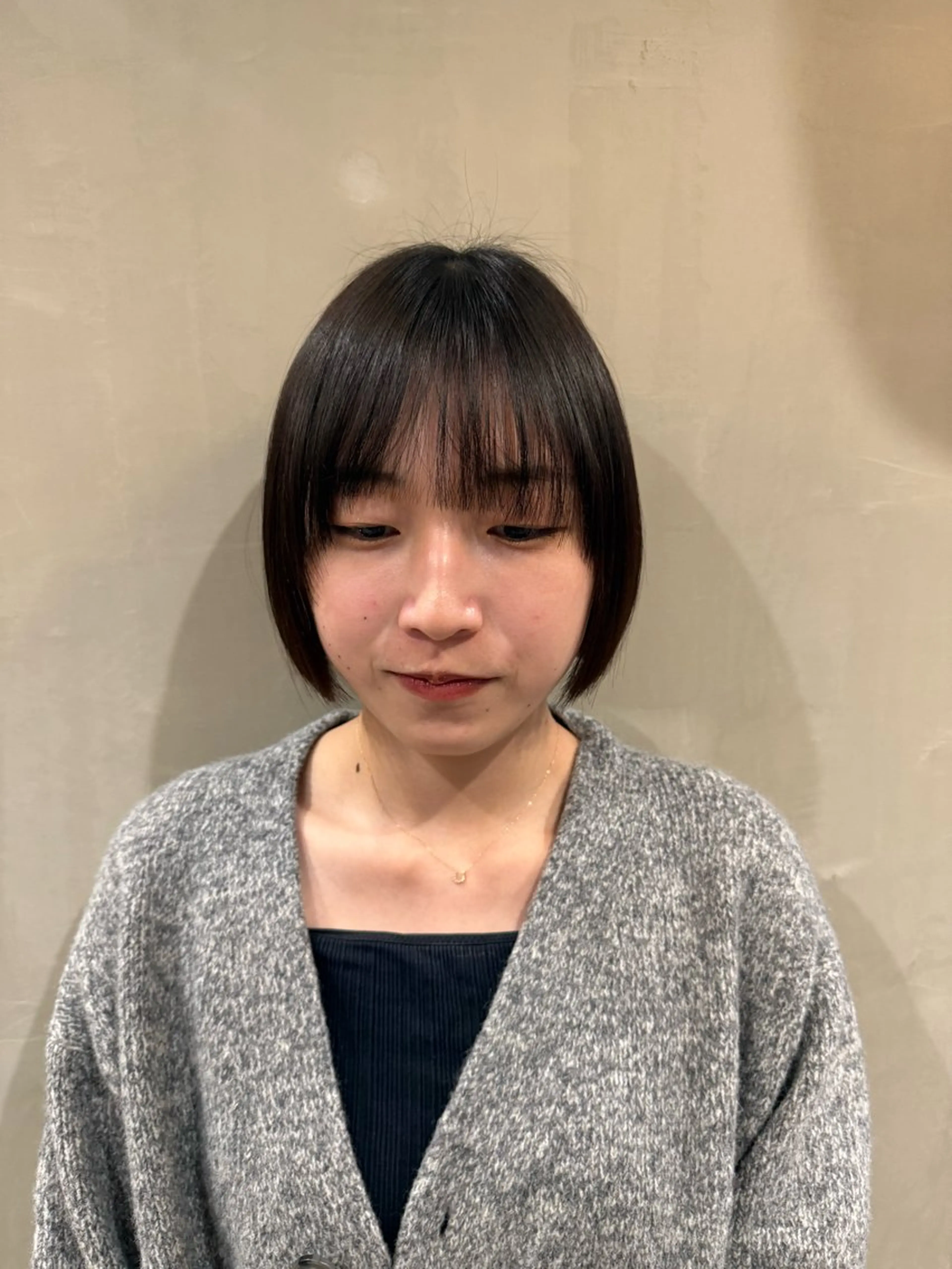 ショート ボブ カット 博多韓国ヘア /メンズ【美涼】のヘアスタイル