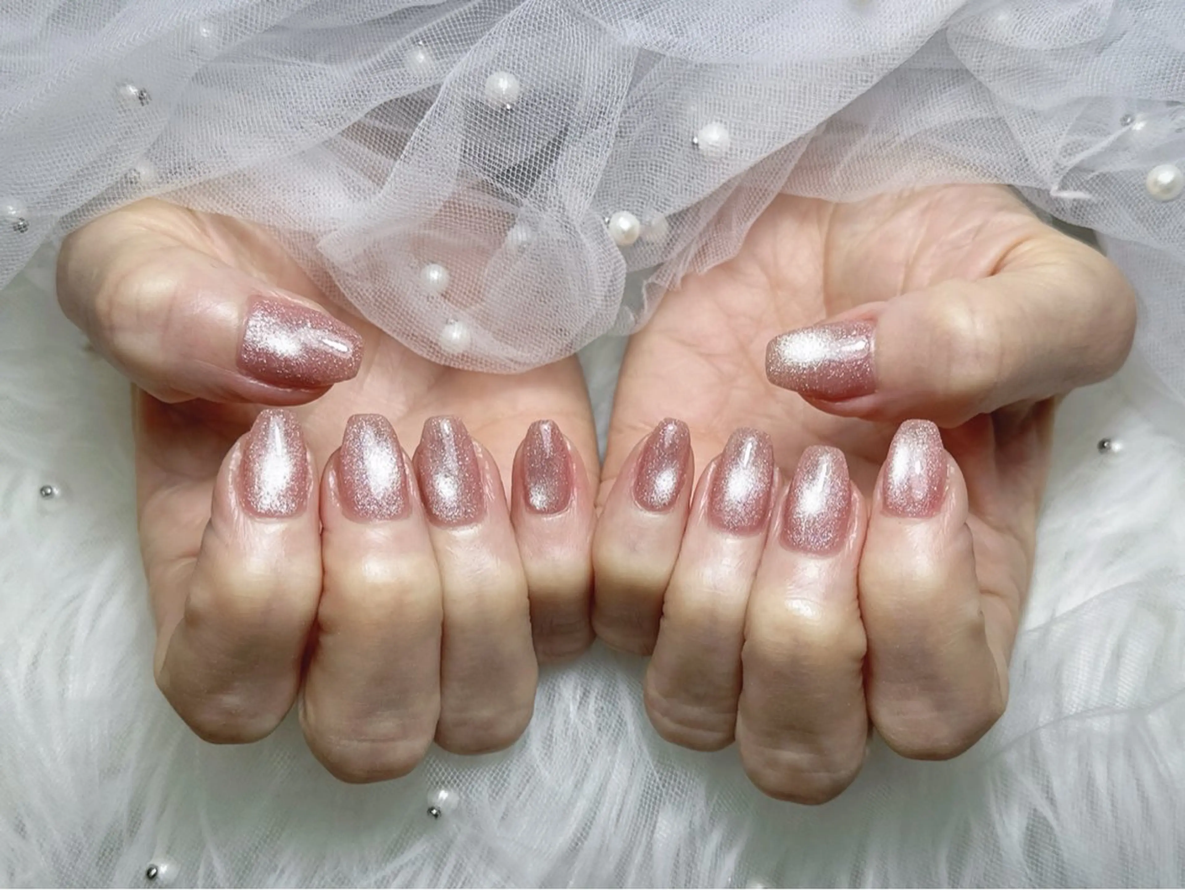 ネイル マグネットネイル ハンドネイル 【Eclat ｴｸﾗ】nail＆beauty所属・Eclat〔ｴｸﾗ〕 MOEKA𝜗𝜚*のネイルデザイン