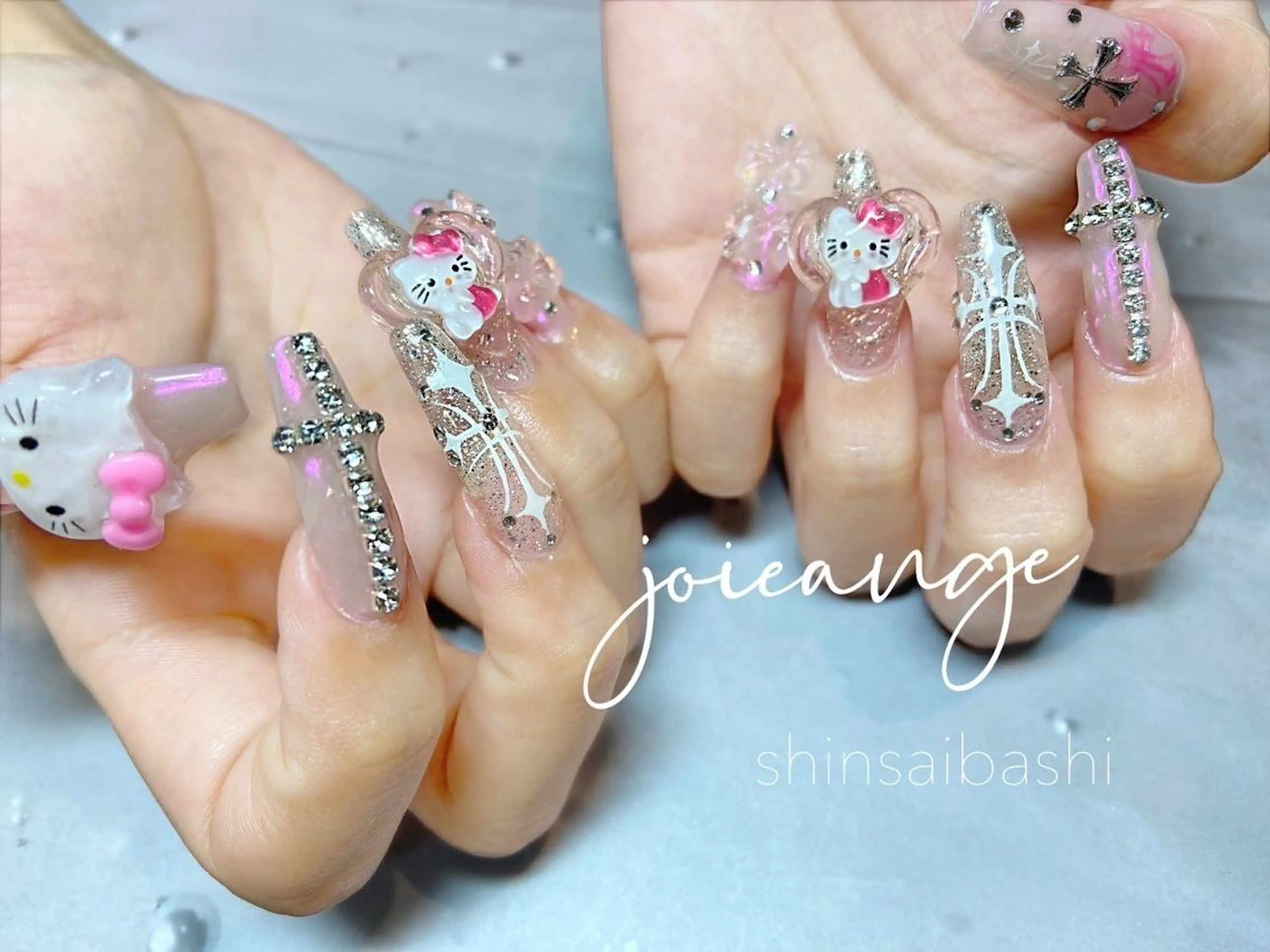 ネイル 優花joieange 心斎橋店のネイルデザイン