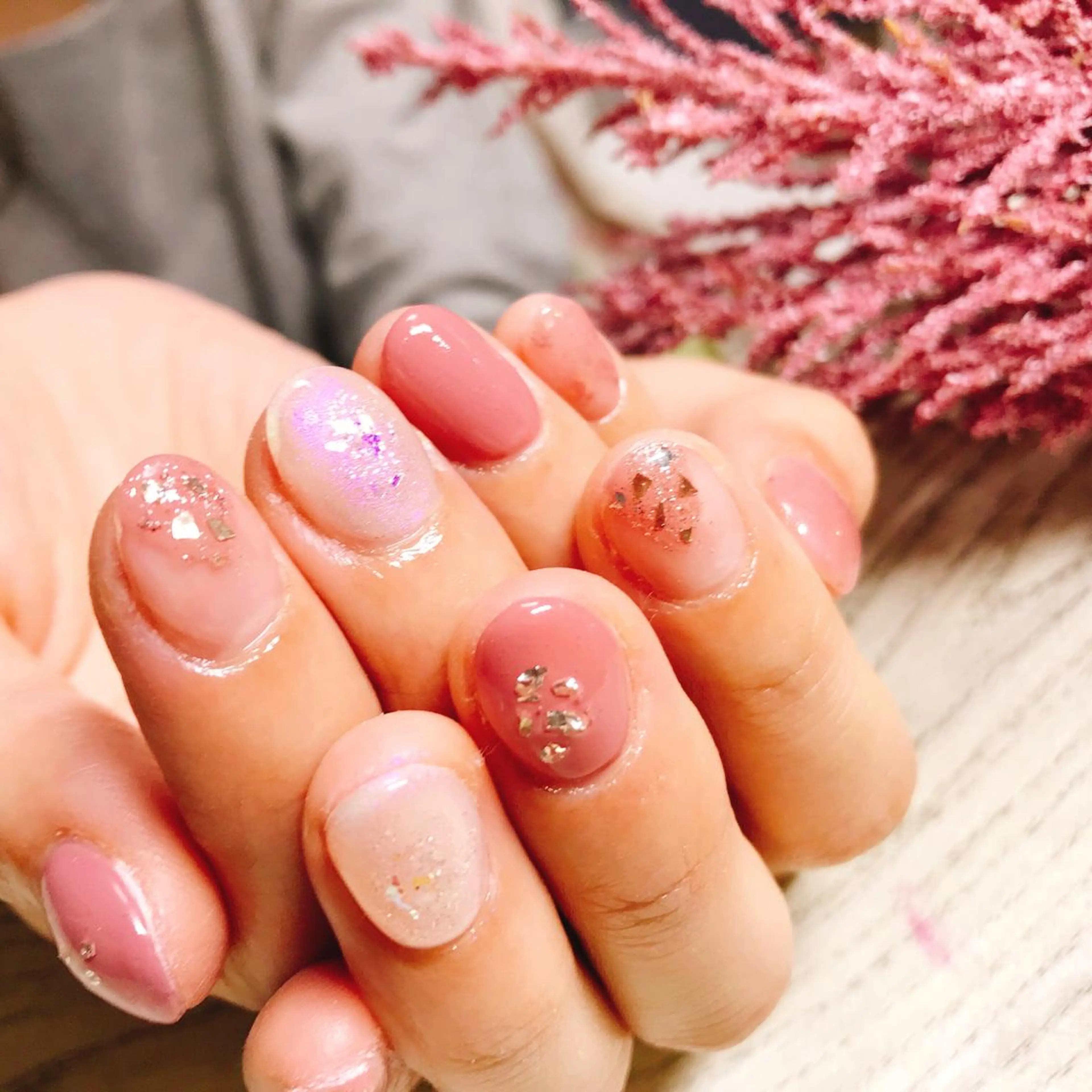 ネイル アートネイル 【カメレオン】 上村 祥子のヘアスタイル