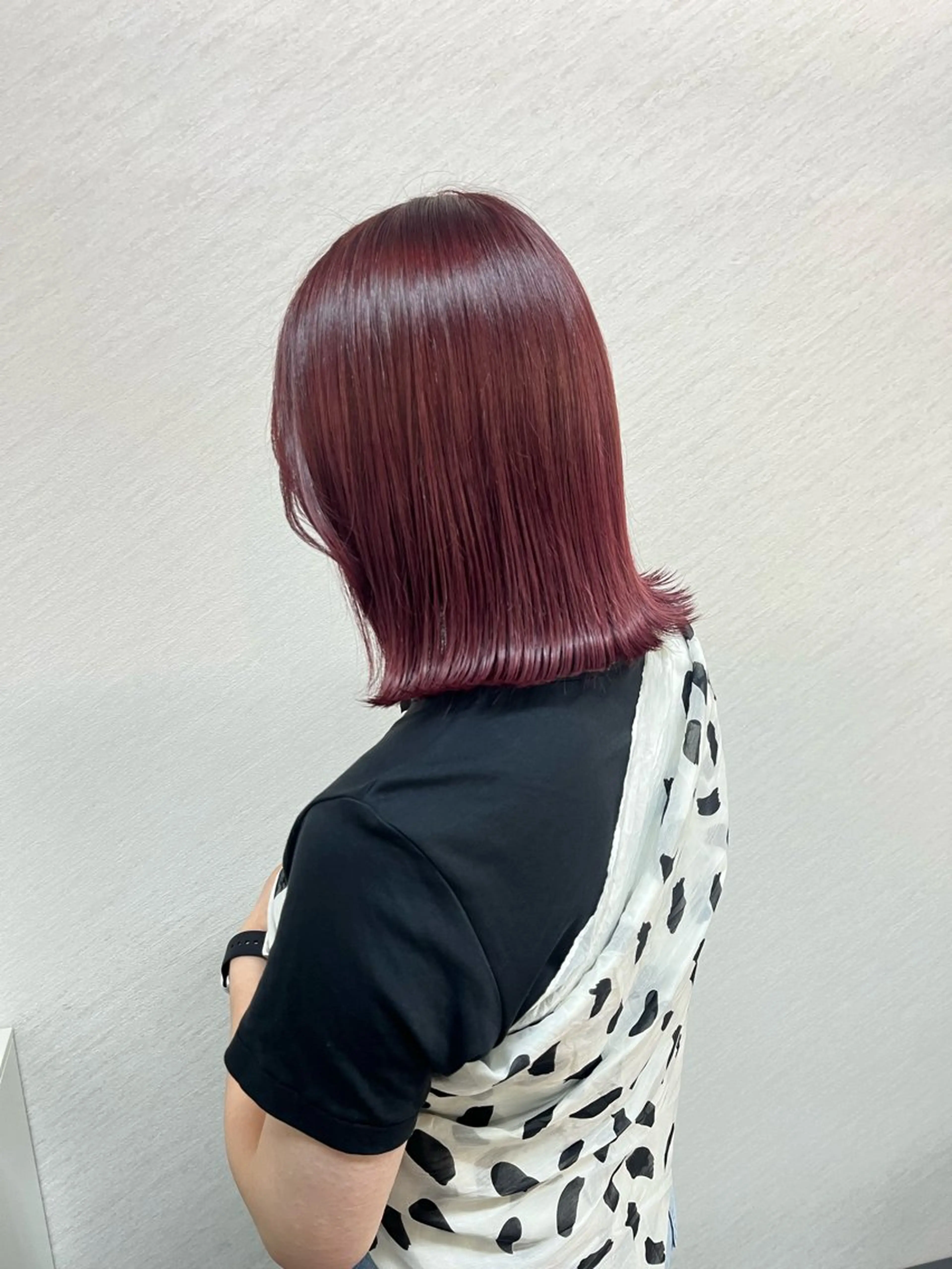 ミディアム カラー 【ECLART】鈴木 なつみのヘアスタイル