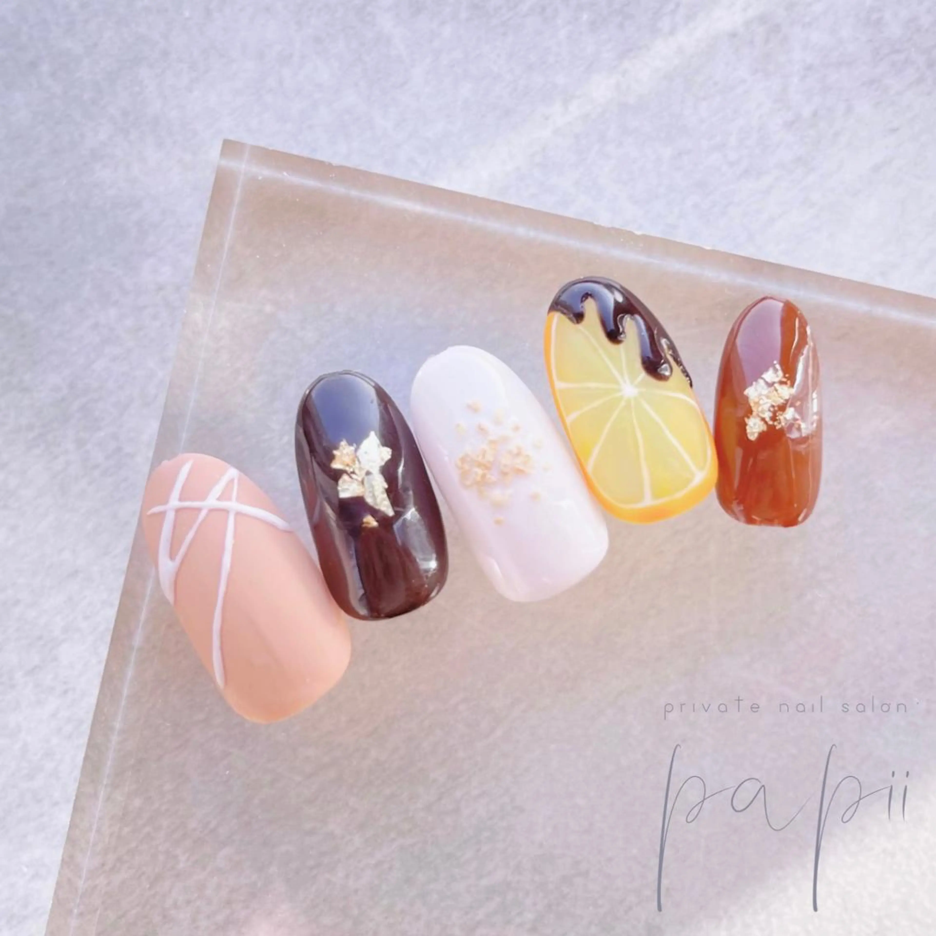 ネイル ハンドネイル private nail salon papii所属・papii☆ kurodaのネイルデザイン