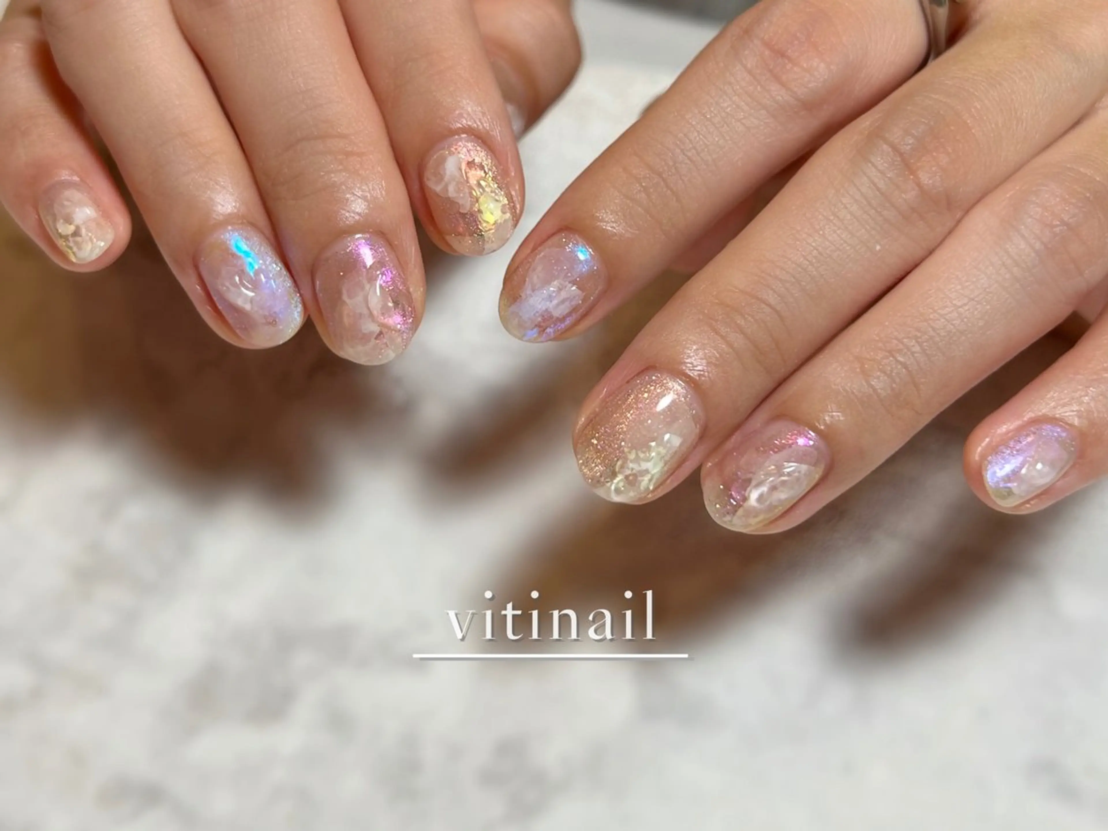 ネイル ハンドネイル vitinail所属・vitinail／ 𝘠𝘶𝘬𝘪.のネイルデザイン