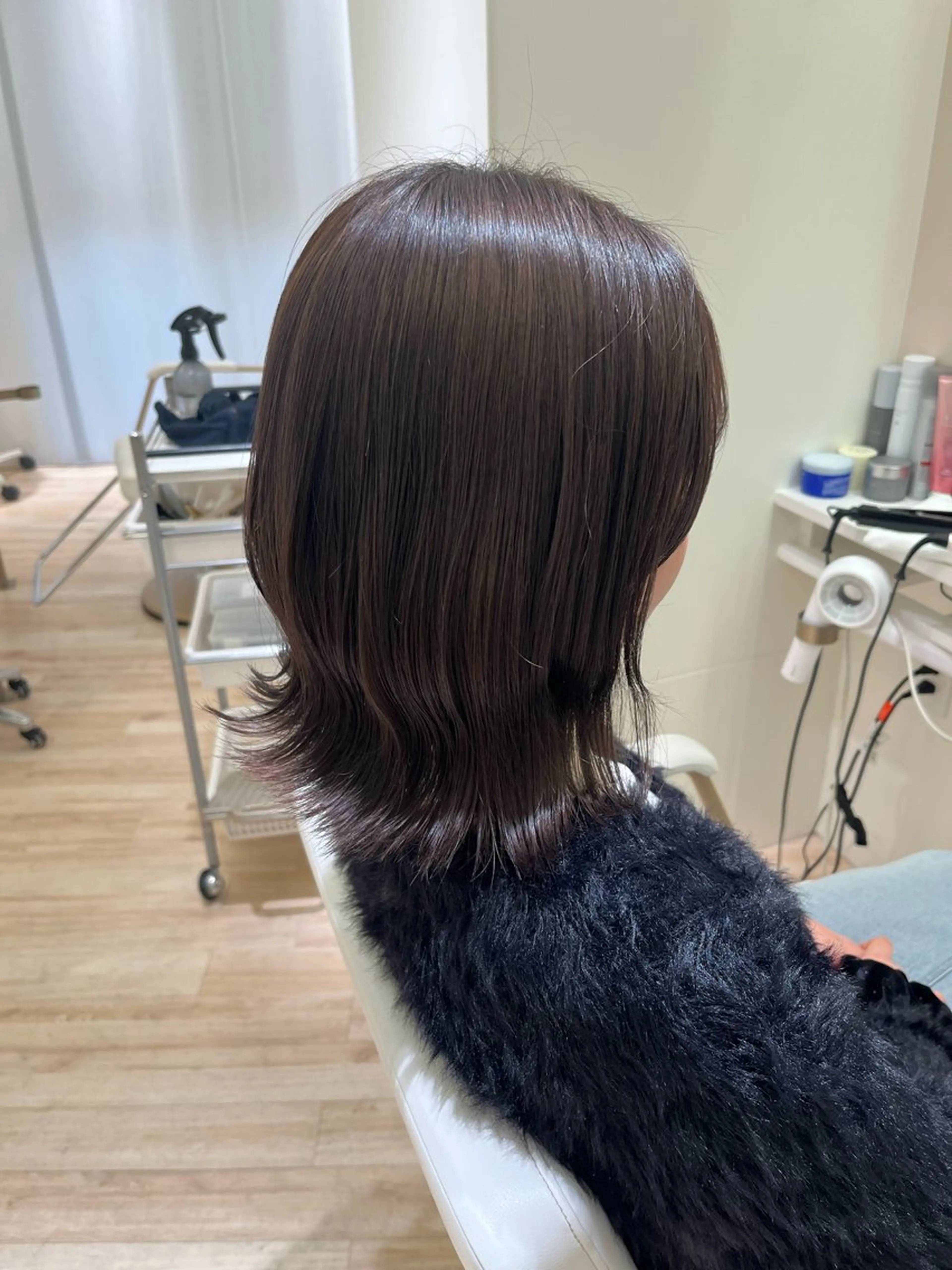 ミディアム カラー ヘアカラー ParveMix / 山本 玲南🫧🪽のヘアスタイル