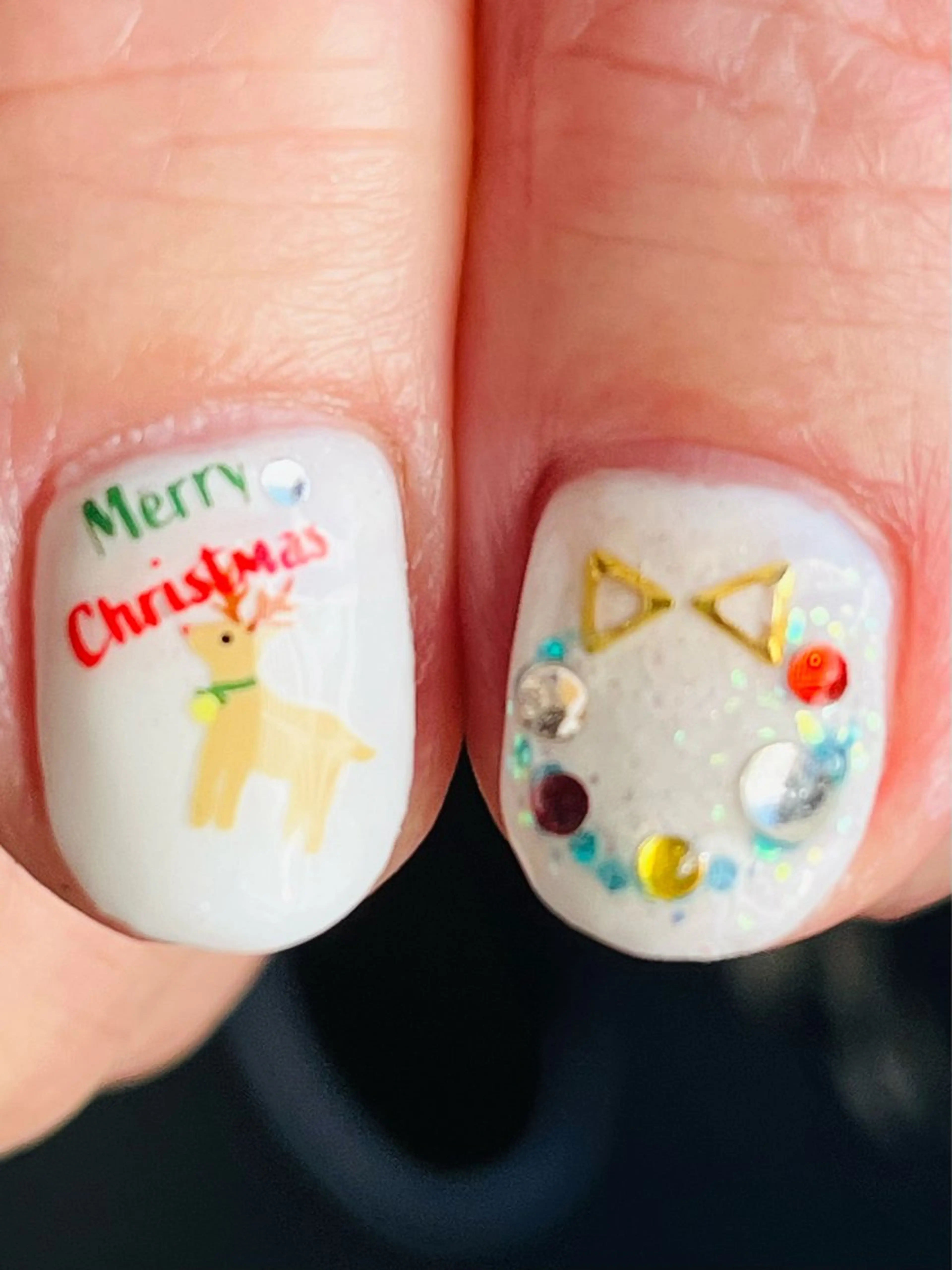 ネイル 冬ネイル クリスマス ネイルサロン HANAのネイルデザイン