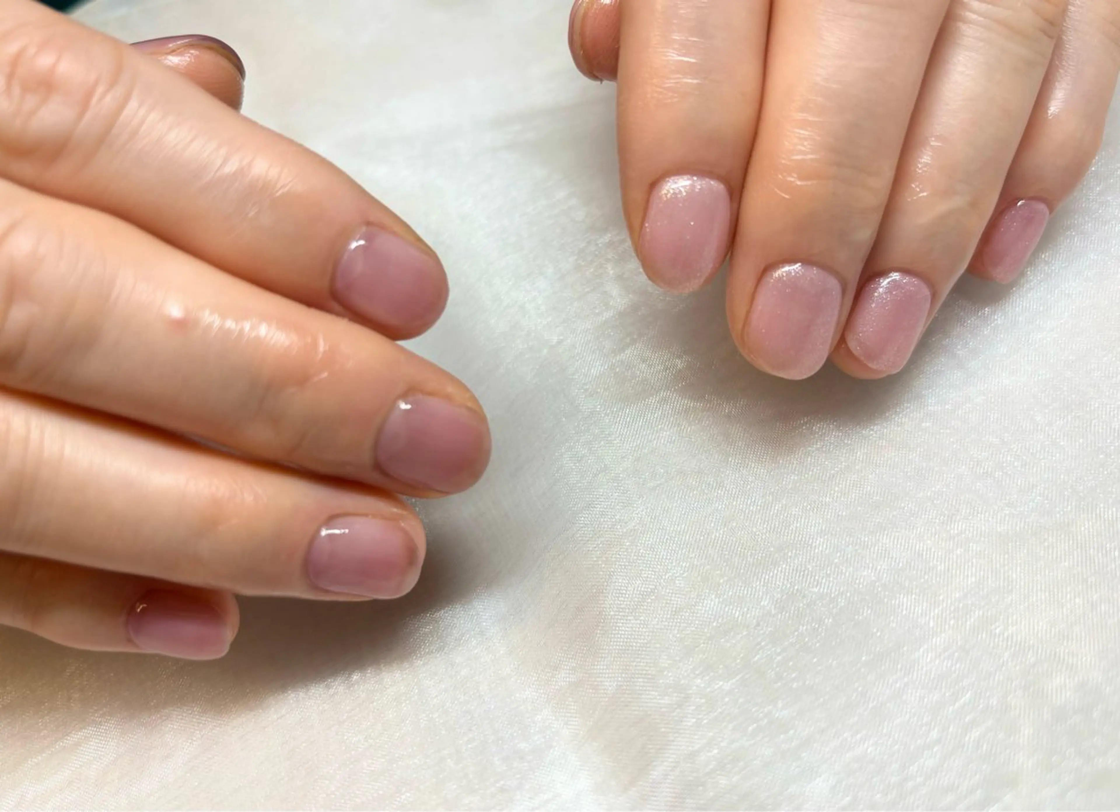 ネイル ラメ(グリッター) ピンク ハンドネイル solna_ yuのネイルデザイン