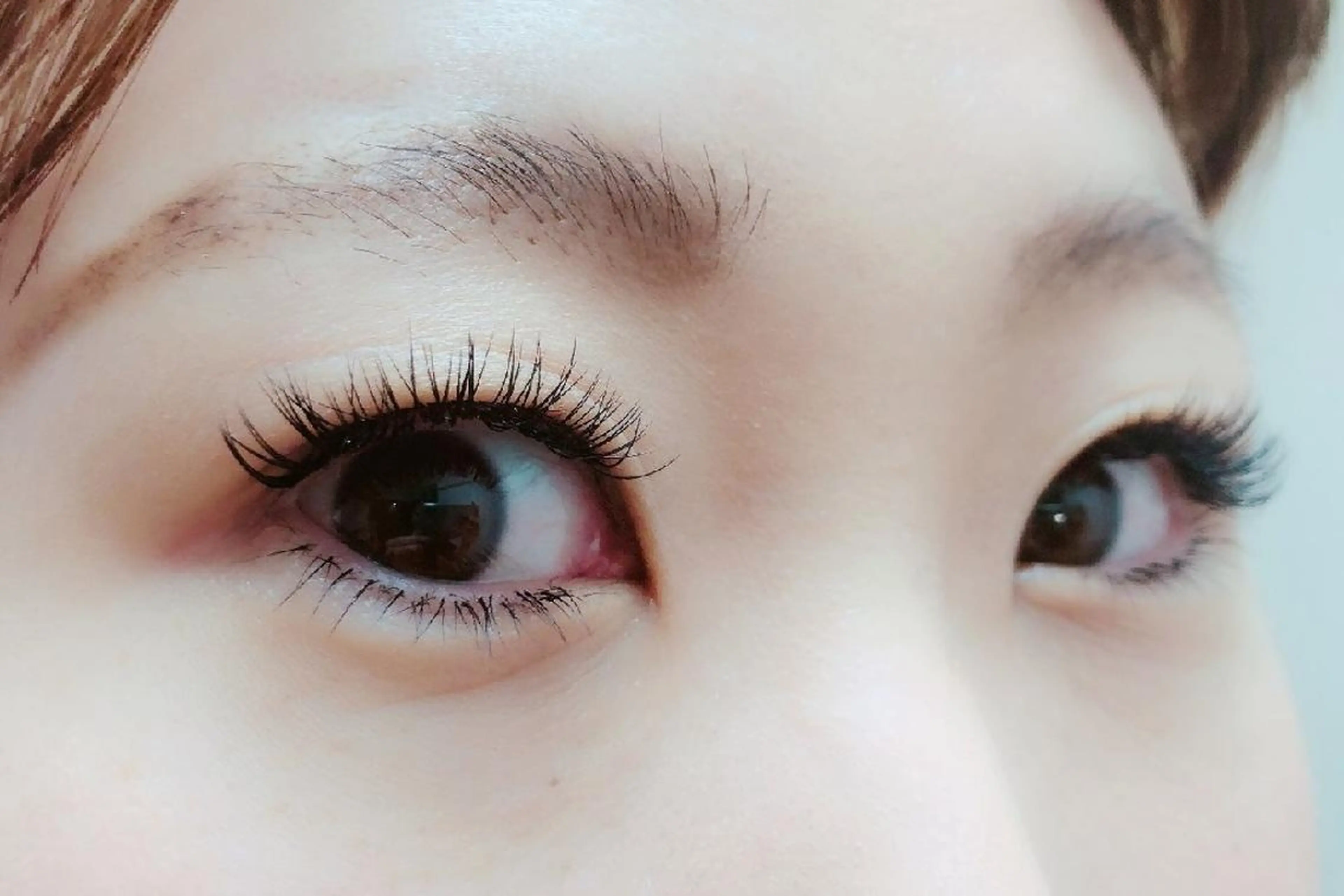 マツエク・マツパ 付け放題 フラットラッシュ ナチュラル まつげパーマ セクシー 吉岡 ゆうなのマツエク・マツパデザイン