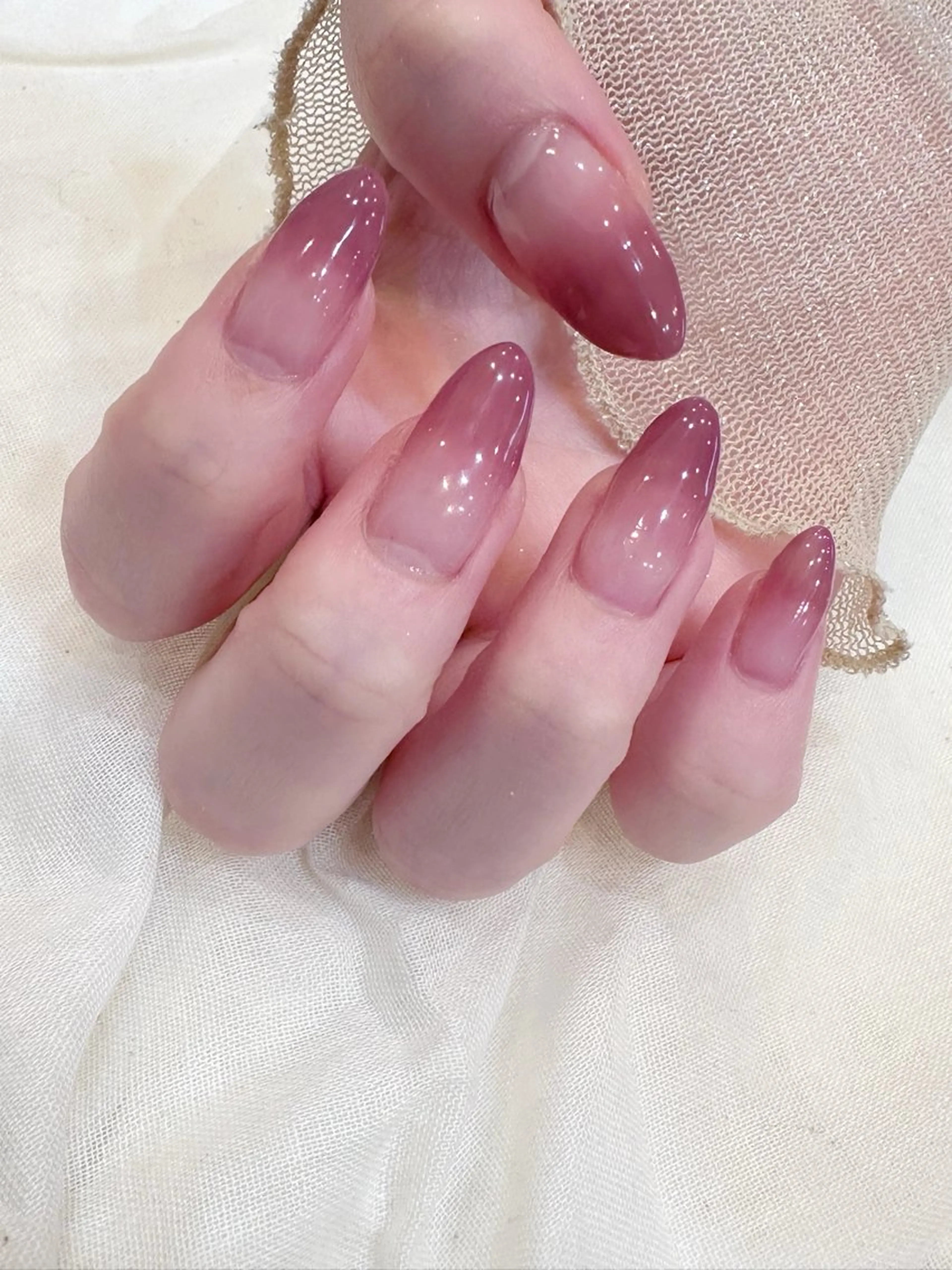 [J rネイリスト]ハンドパラジェル💅🏻グラデーション💚の写真