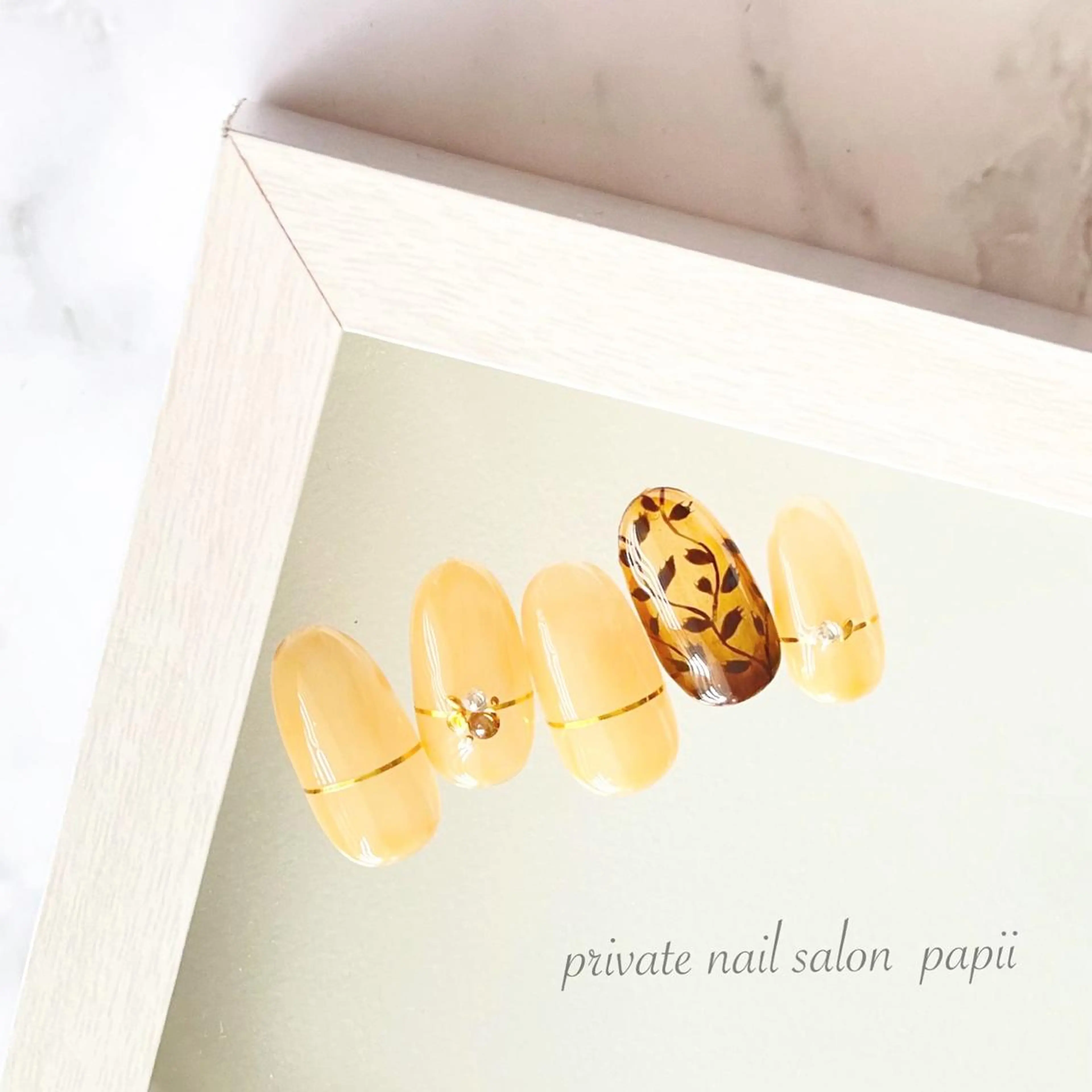 ネイル ハンドネイル private nail salon papii所属・papii☆ kurodaのネイルデザイン