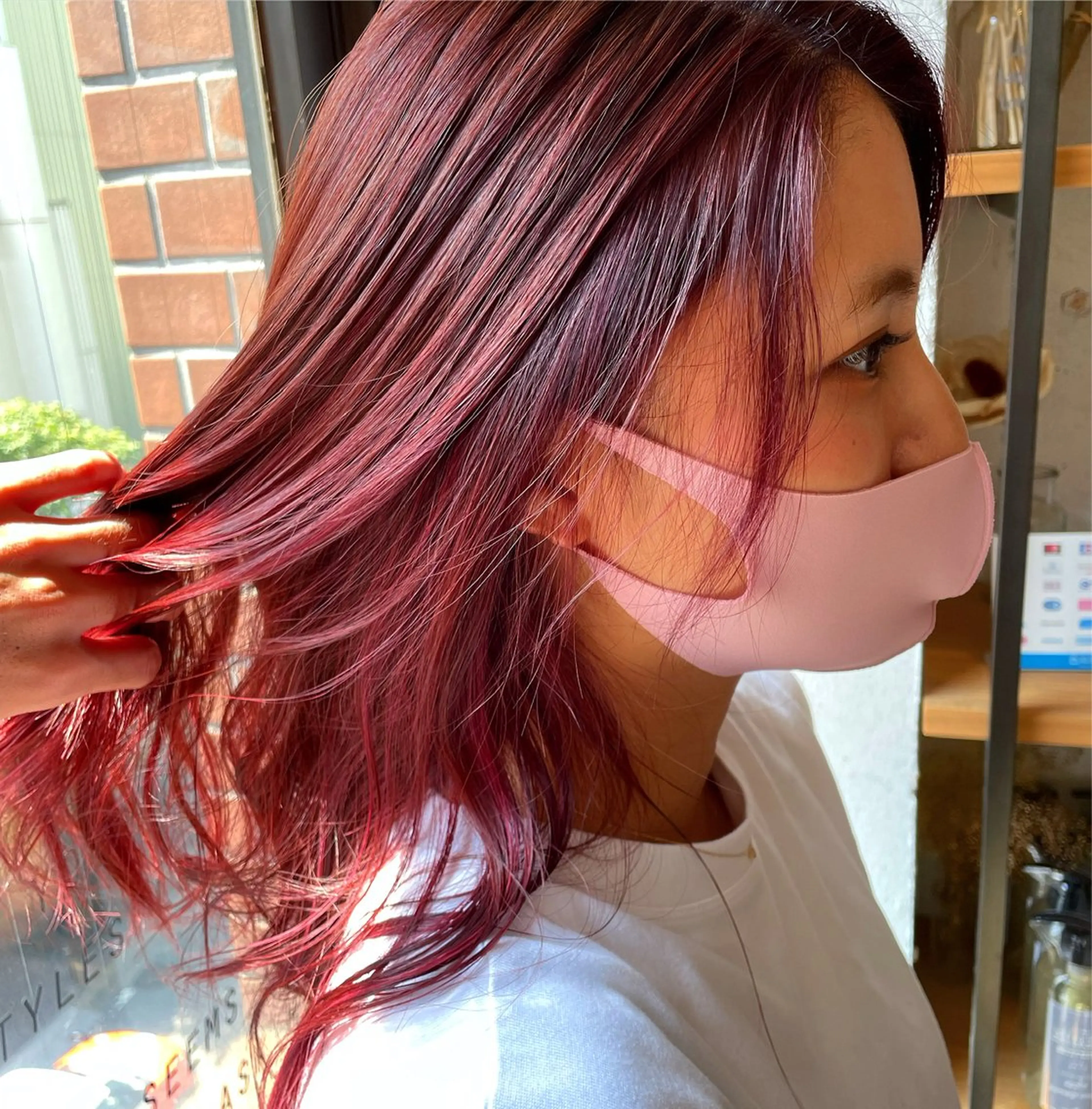 セミロング 小村 敏司のヘアスタイル