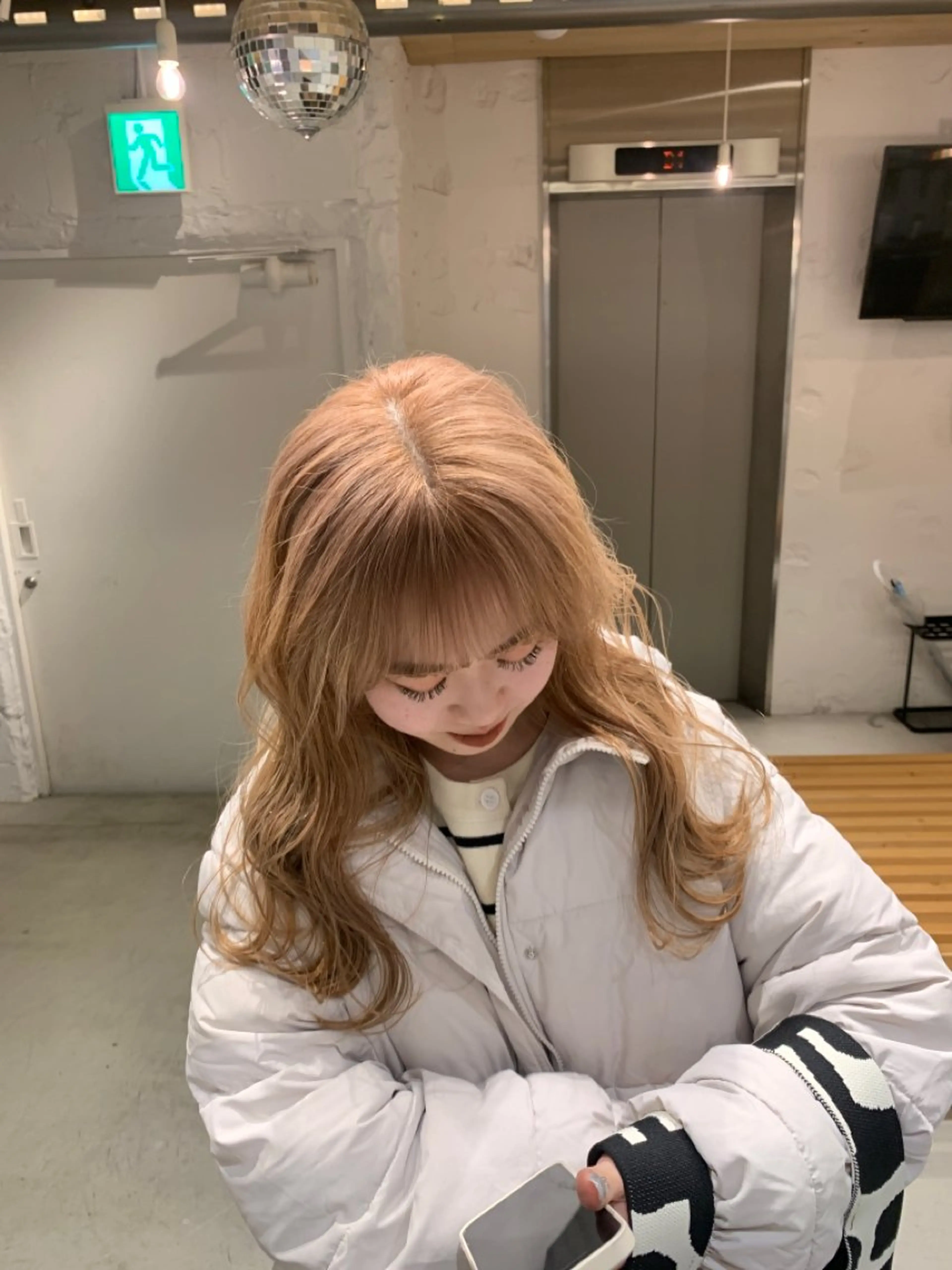 ロング カラー ブリーチ ハイトーンカラー 韓国風ヘア トリートメント ravens代表 🍀【ヒロム】🍀のヘアスタイル