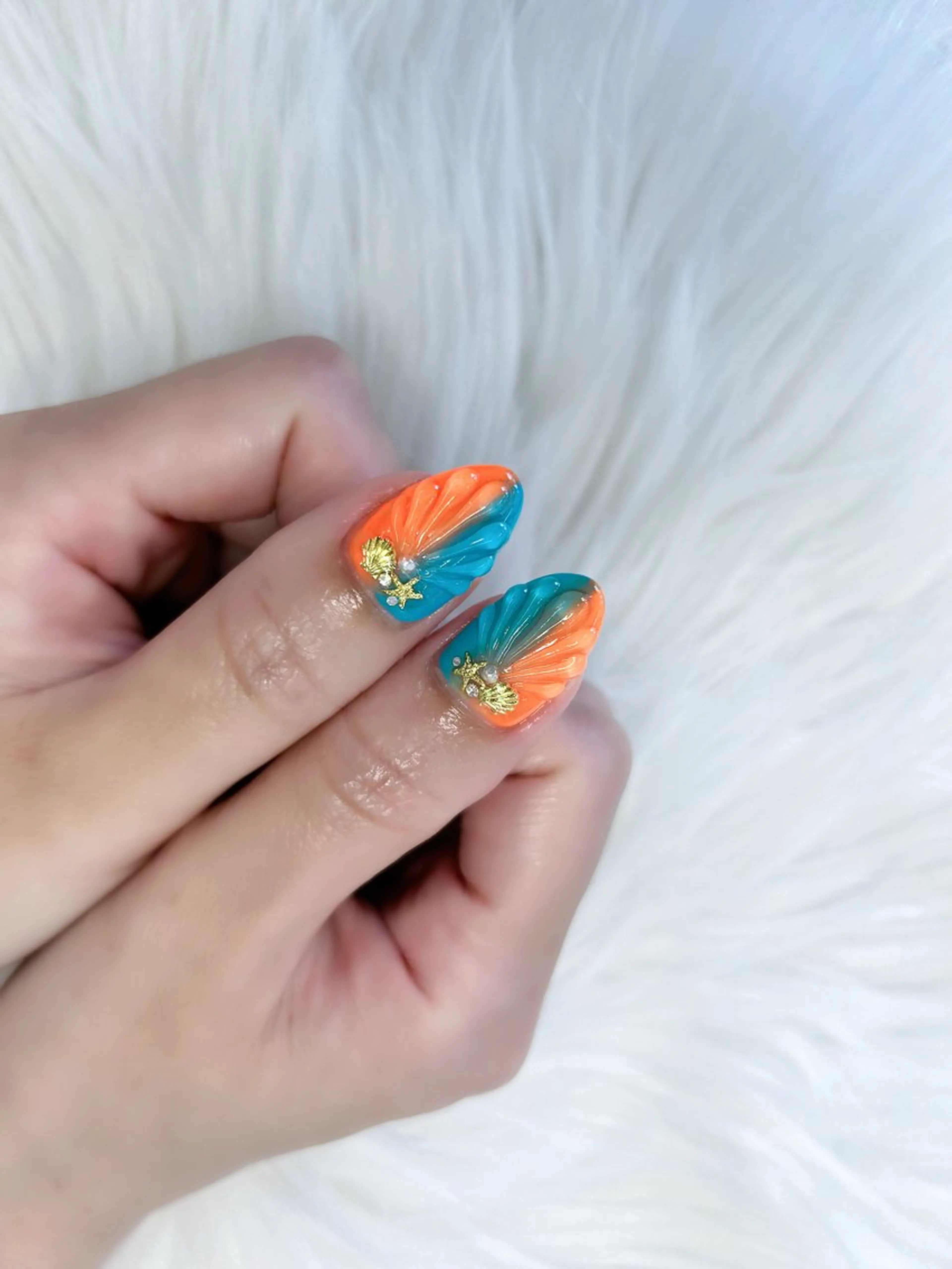 ネイル ハンドネイル ハンドケア Basic本厚木店 Mahiroᙏ̤̫͚のネイルデザイン