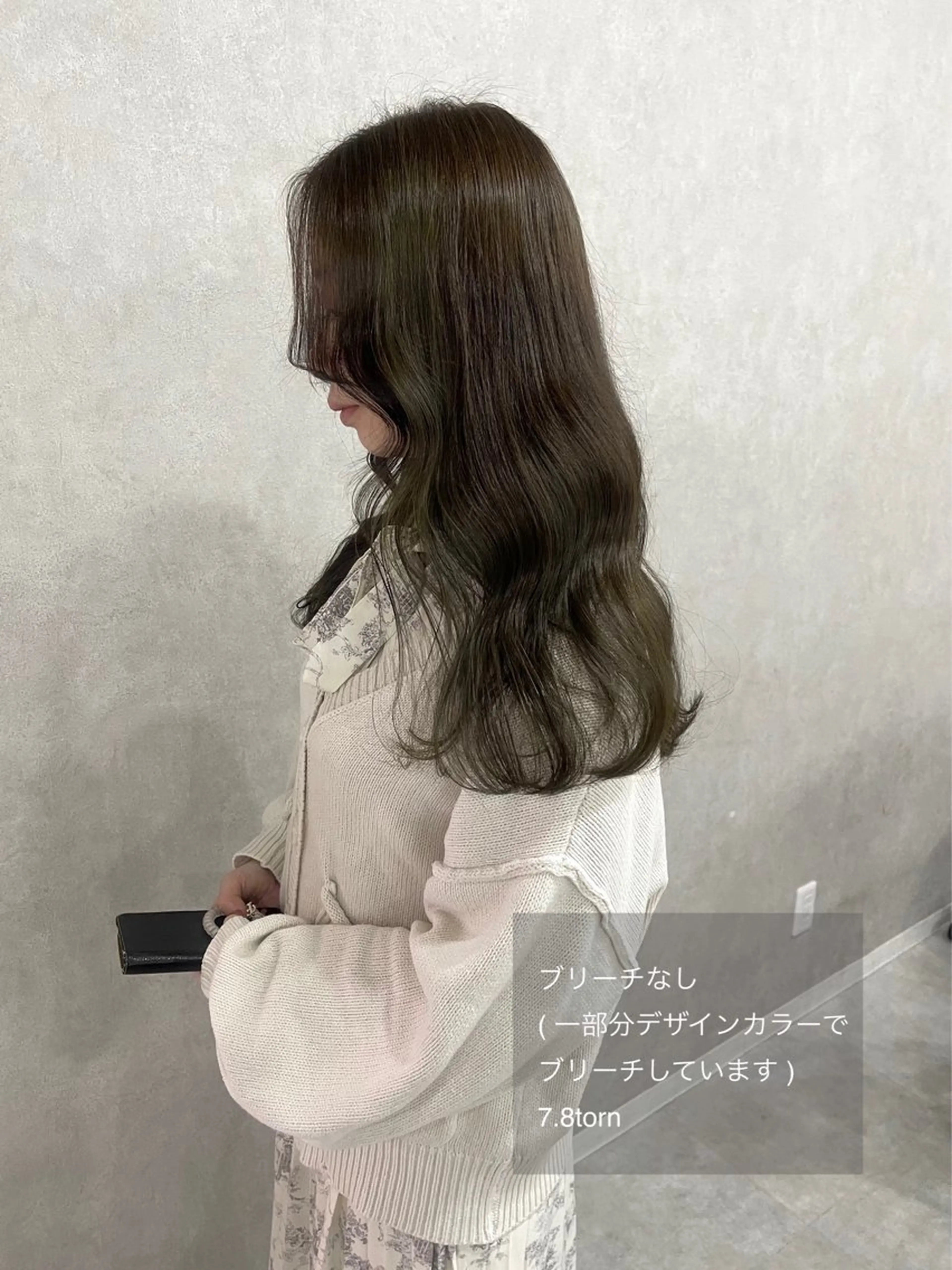 ロング カラー カット ヘアカラー 盛れる顔まわり✨🎀 モテカラー別所好葉のヘアスタイル