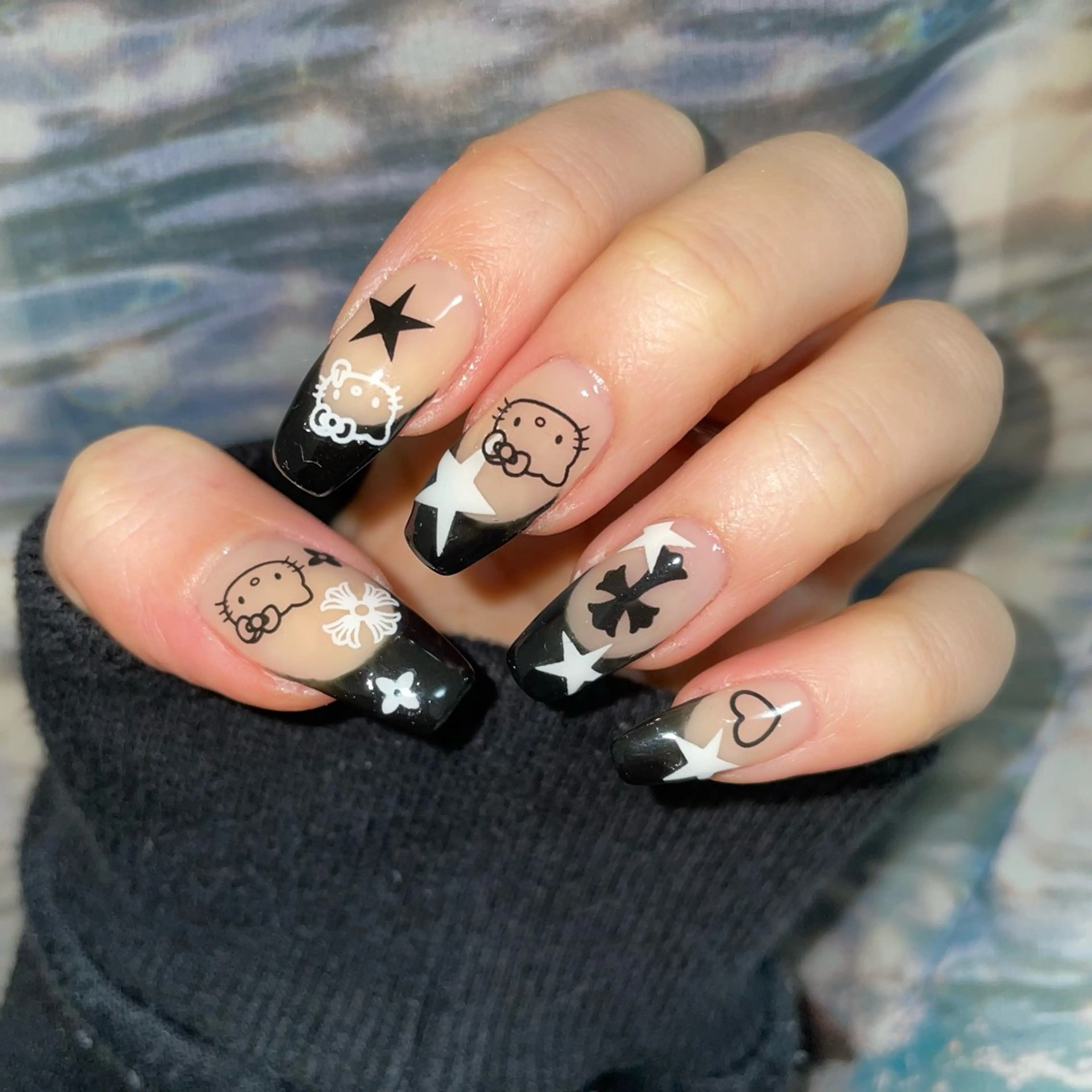 ネイル ハンドネイル GO TODAY 吉祥寺Glint所属・うの 韓国ﾈｲﾙ໒꒱⋆⭒˚のネイルデザイン