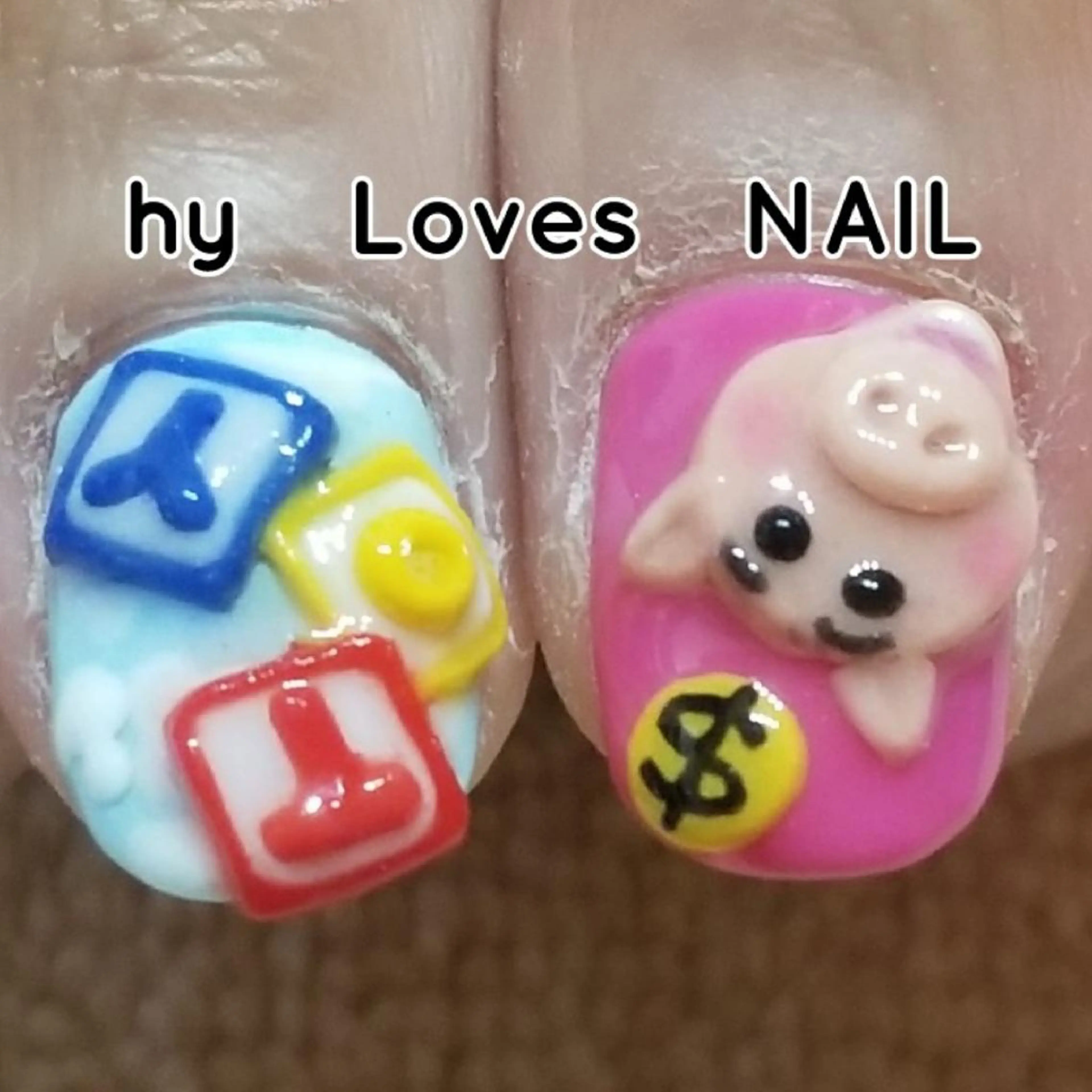 ネイル パステルネイル ハンドネイル よしだ ひろきのネイルデザイン